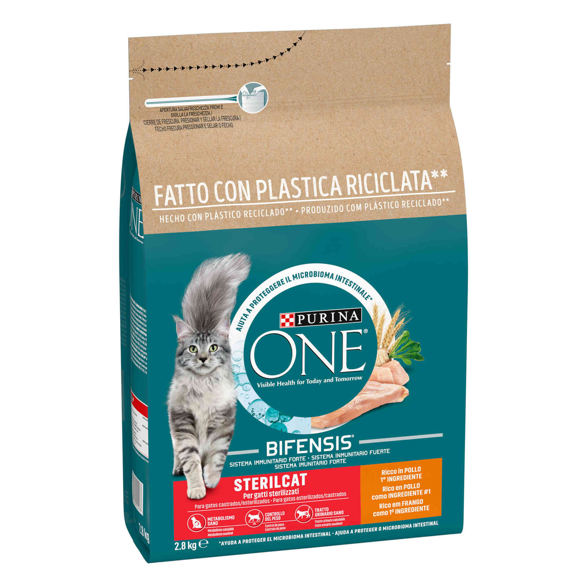 Ra&ccedil;&atilde;o para Gato Adulto Esterilizado Frango Purina One