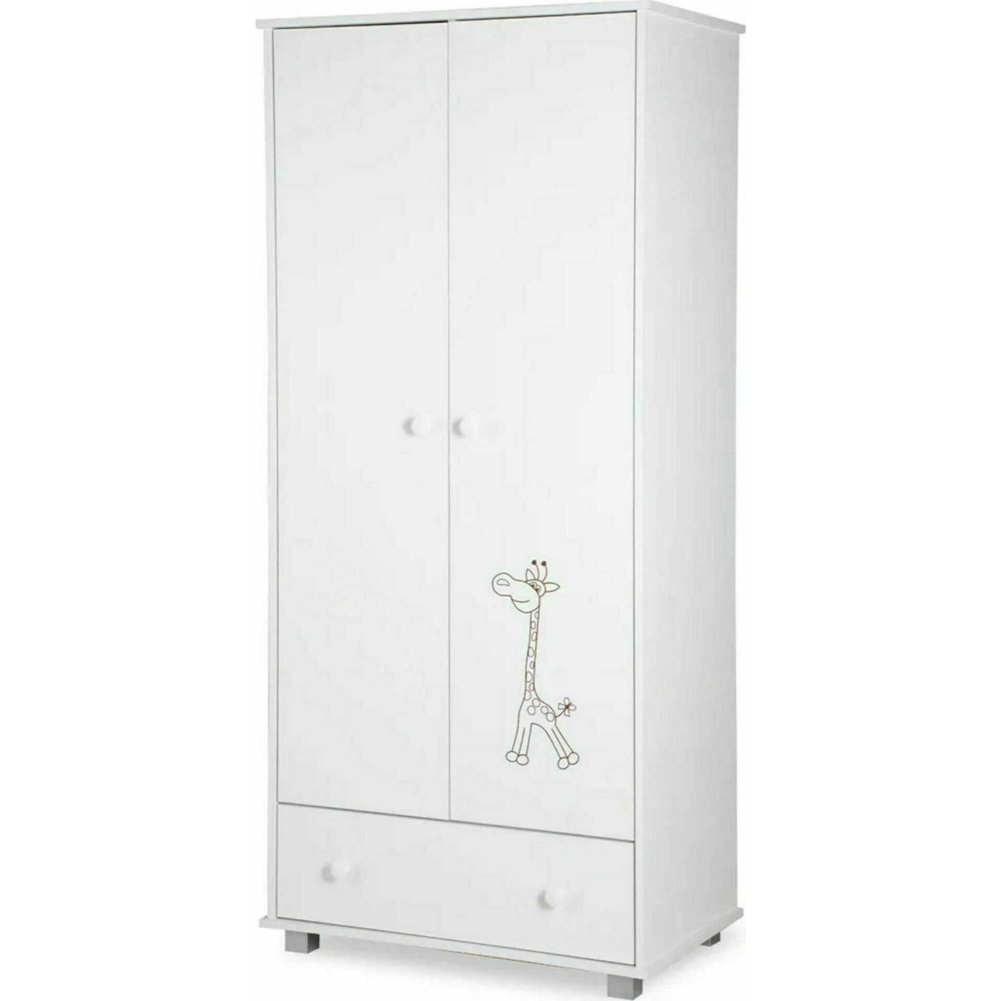 Roupeiro 2 Portas 83x185x52cm Girafa