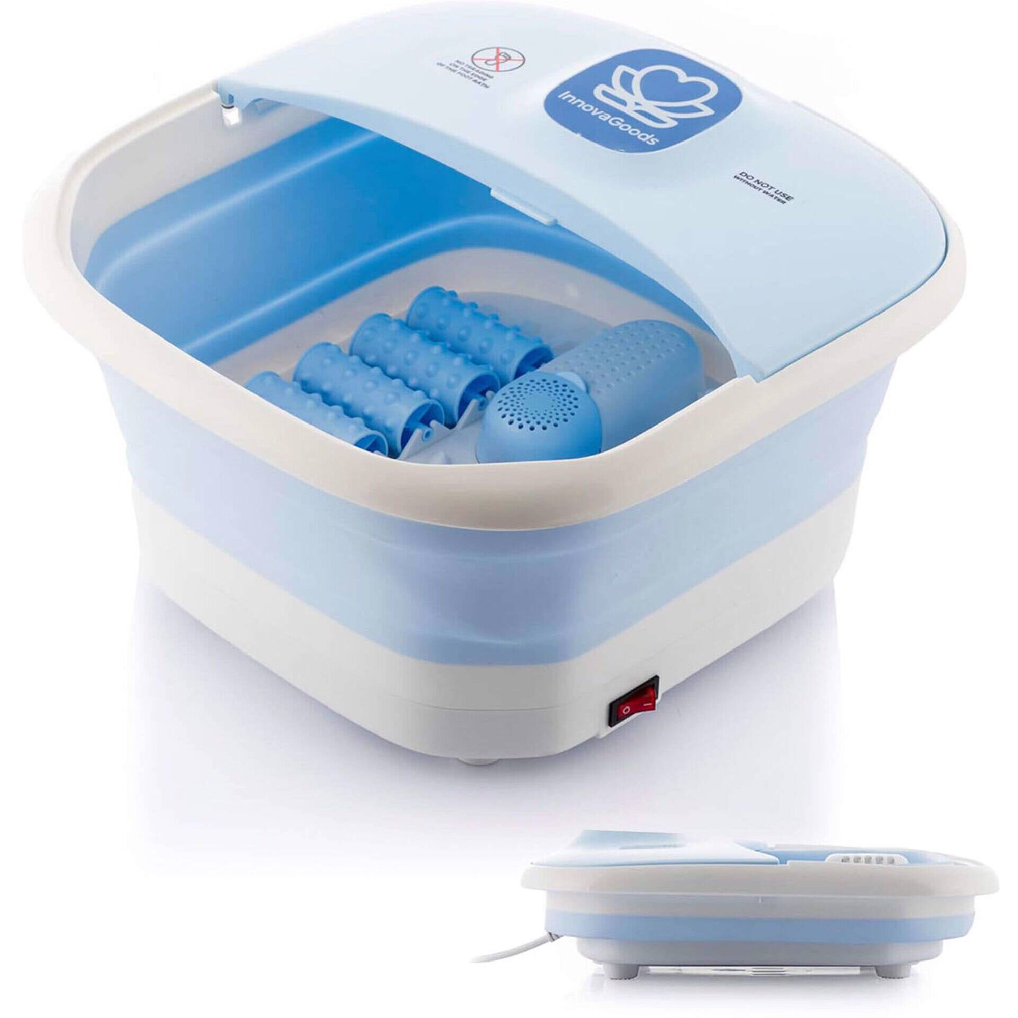 Spa para P&eacute;s Dobr&aacute;vel com Rolos e Hidromassagem InnovaGoods