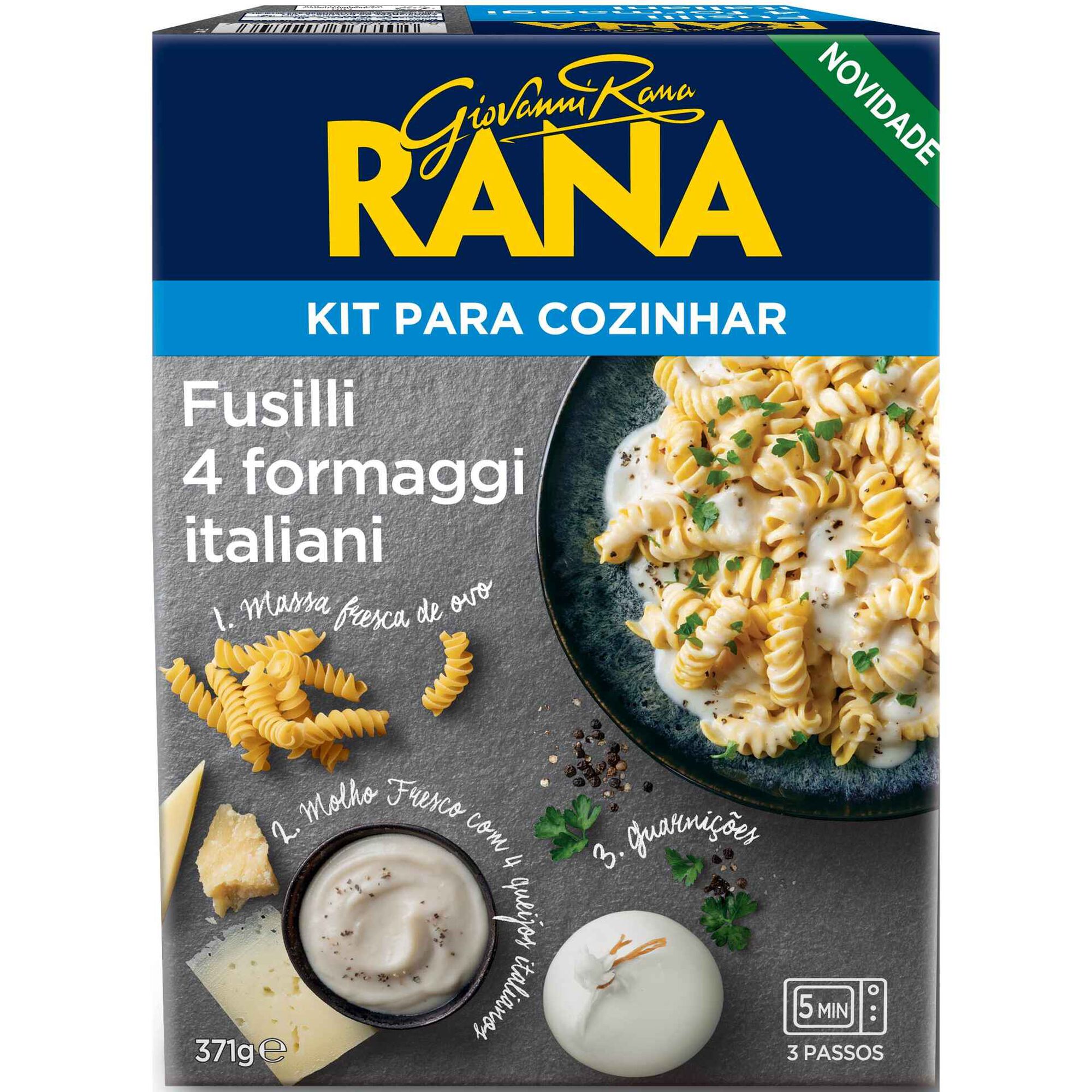 Kit Fusilli de 4 Queijos Kit Fusilli de 4 Queijos