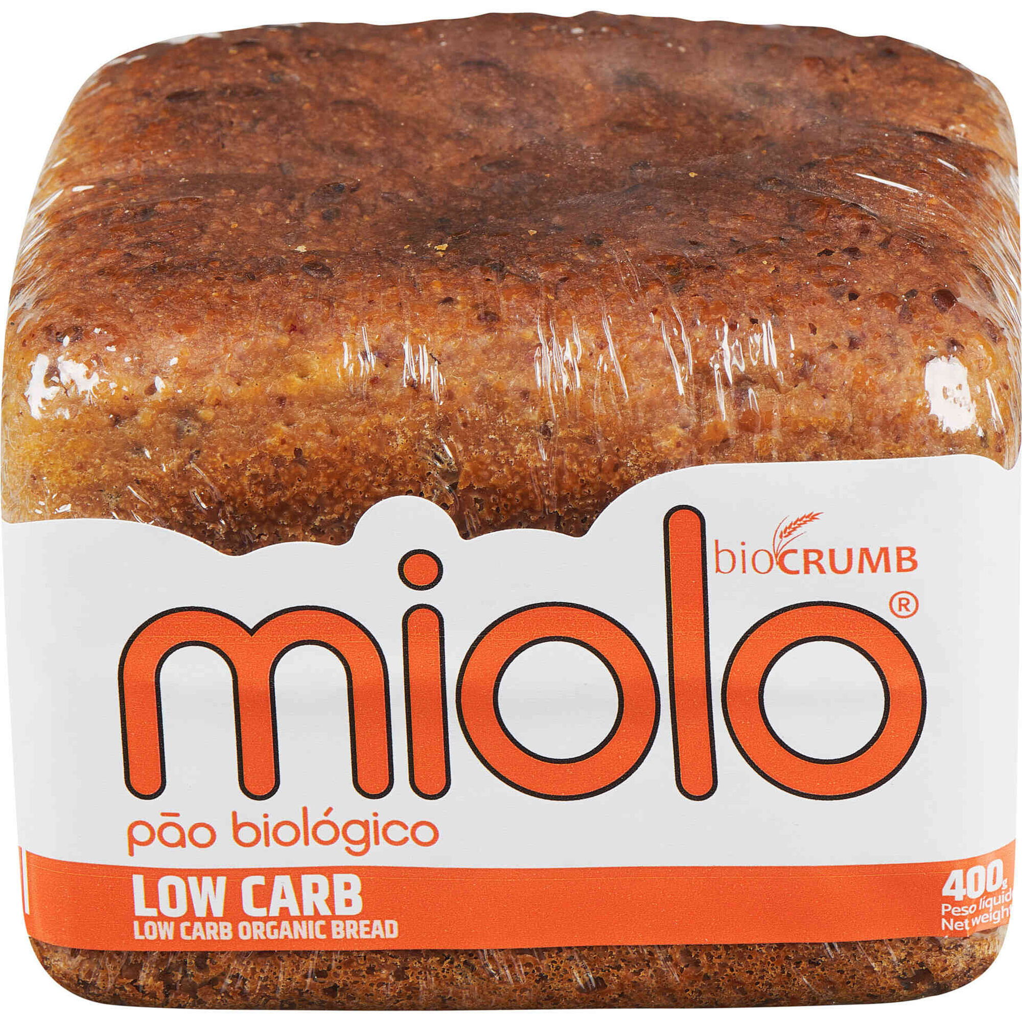 P&atilde;o Low Carb Biol&oacute;gico Miolo