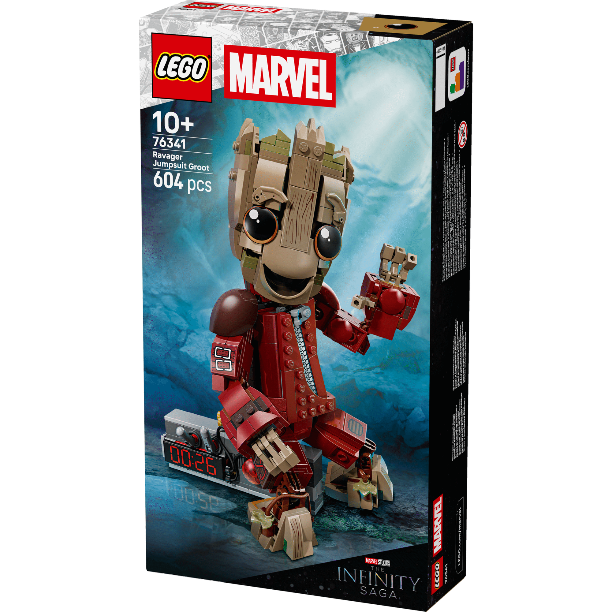 LEGO Marvel - Groot com Macac&atilde;o dos Ravager - 76341