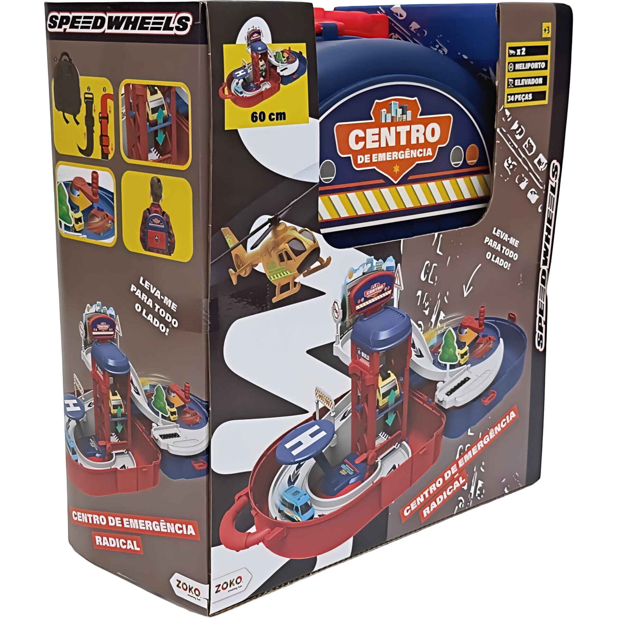 Mochila de Transporte com Centro de Emergência Radical