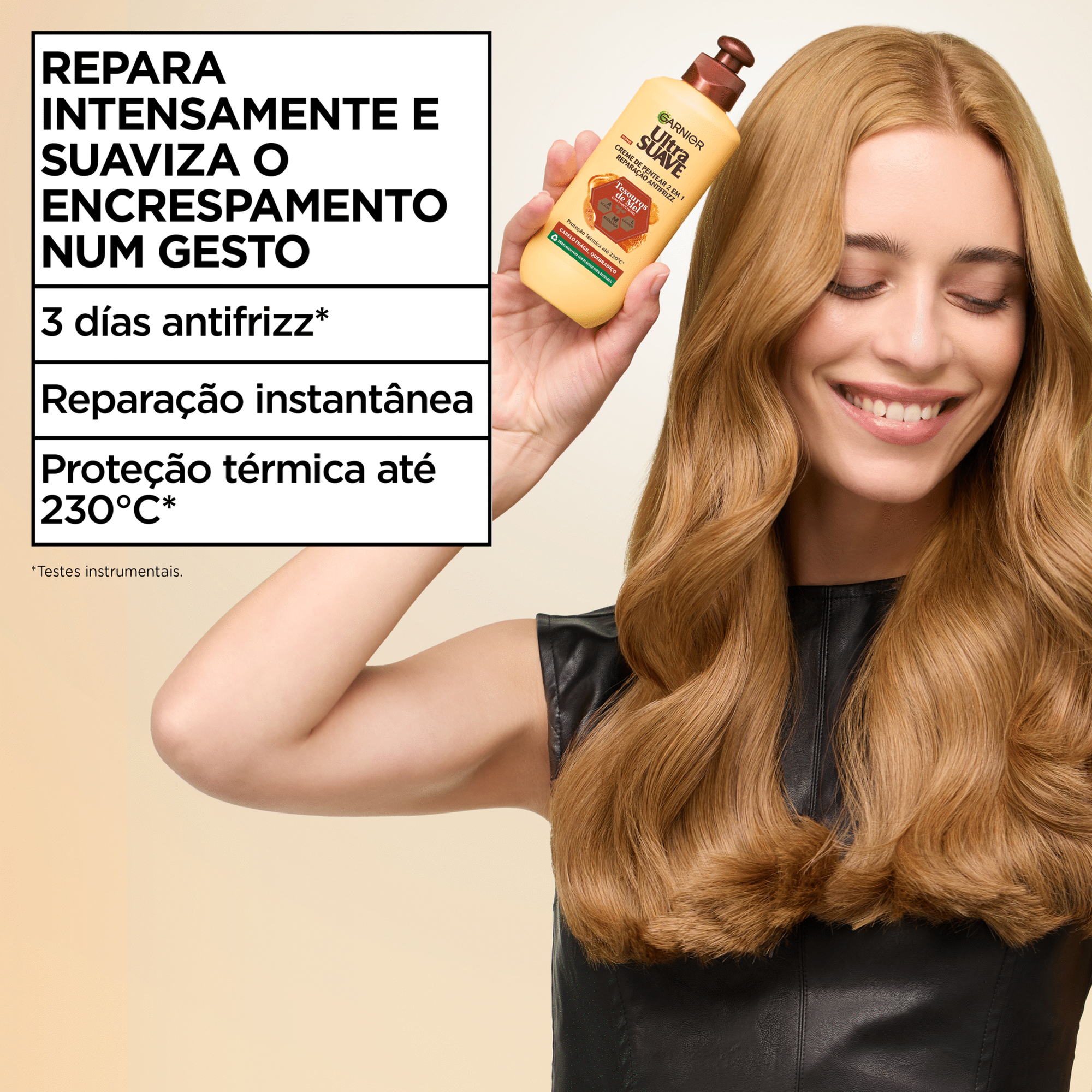 Creme de Pentear Tesouros de Mel Garnier Ultra Suave