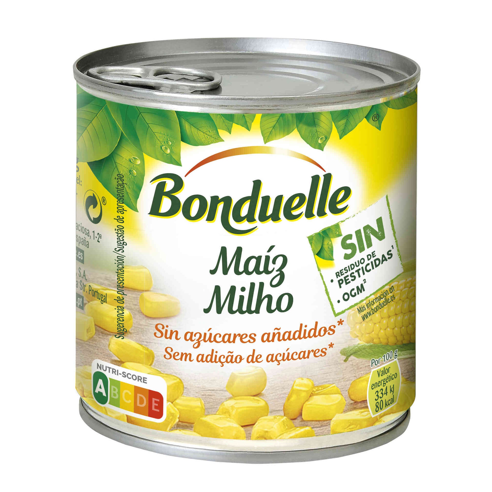 Milho Doce sem Glúten