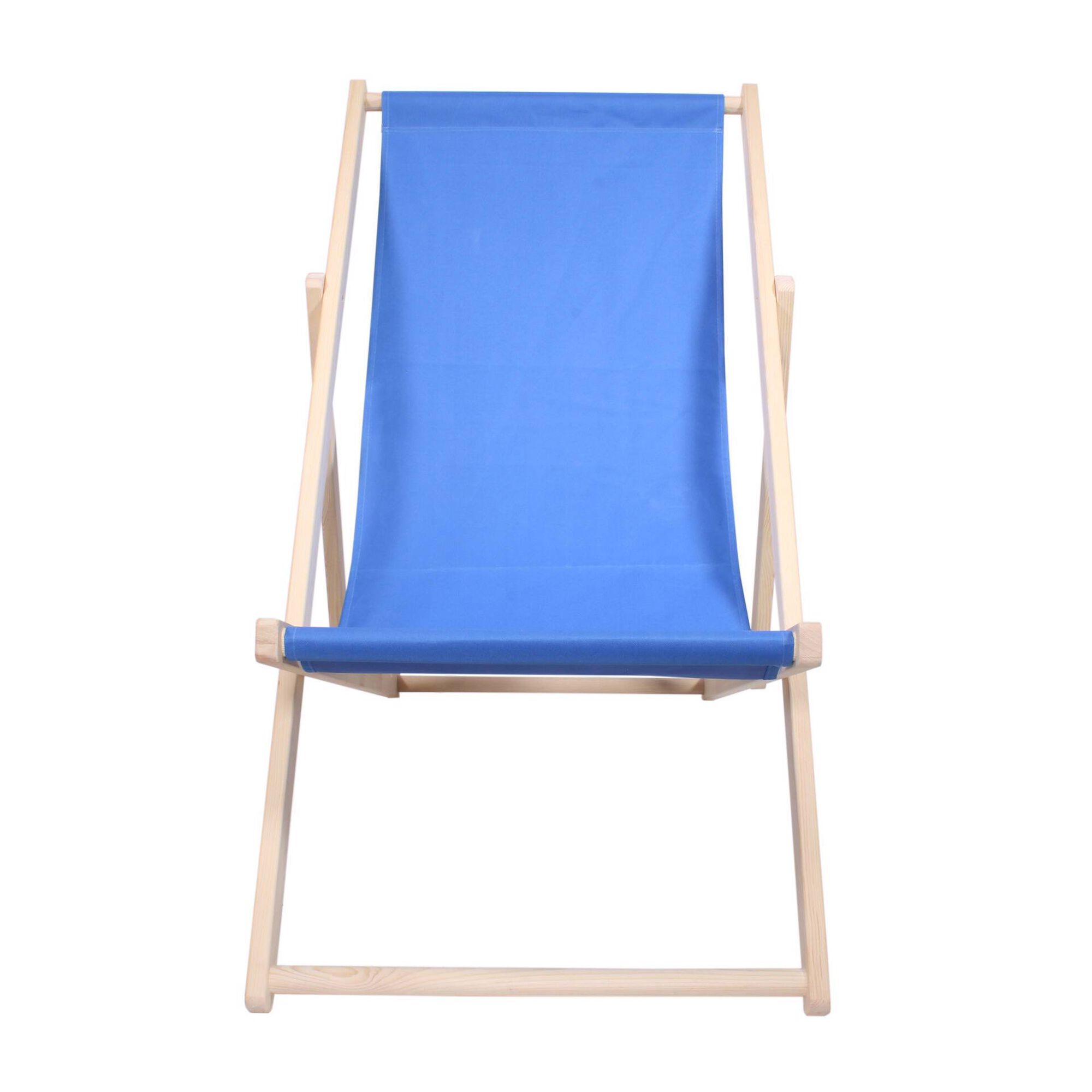 Cadeira de Relax Madeira Azul