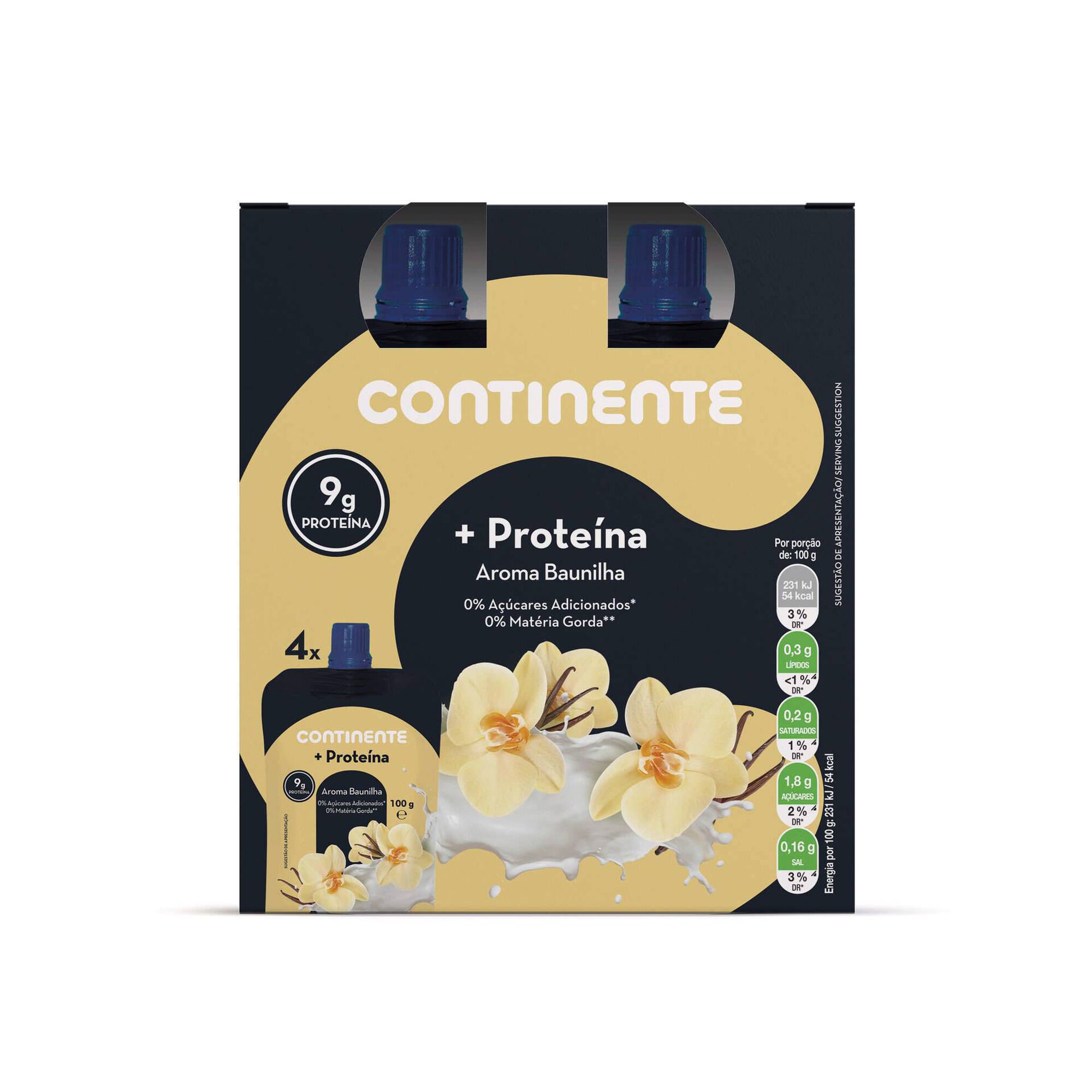Iogurte Skyr Pouch Baunilha +Proteína Iogurte Skyr Pouch Baunilha +Proteína