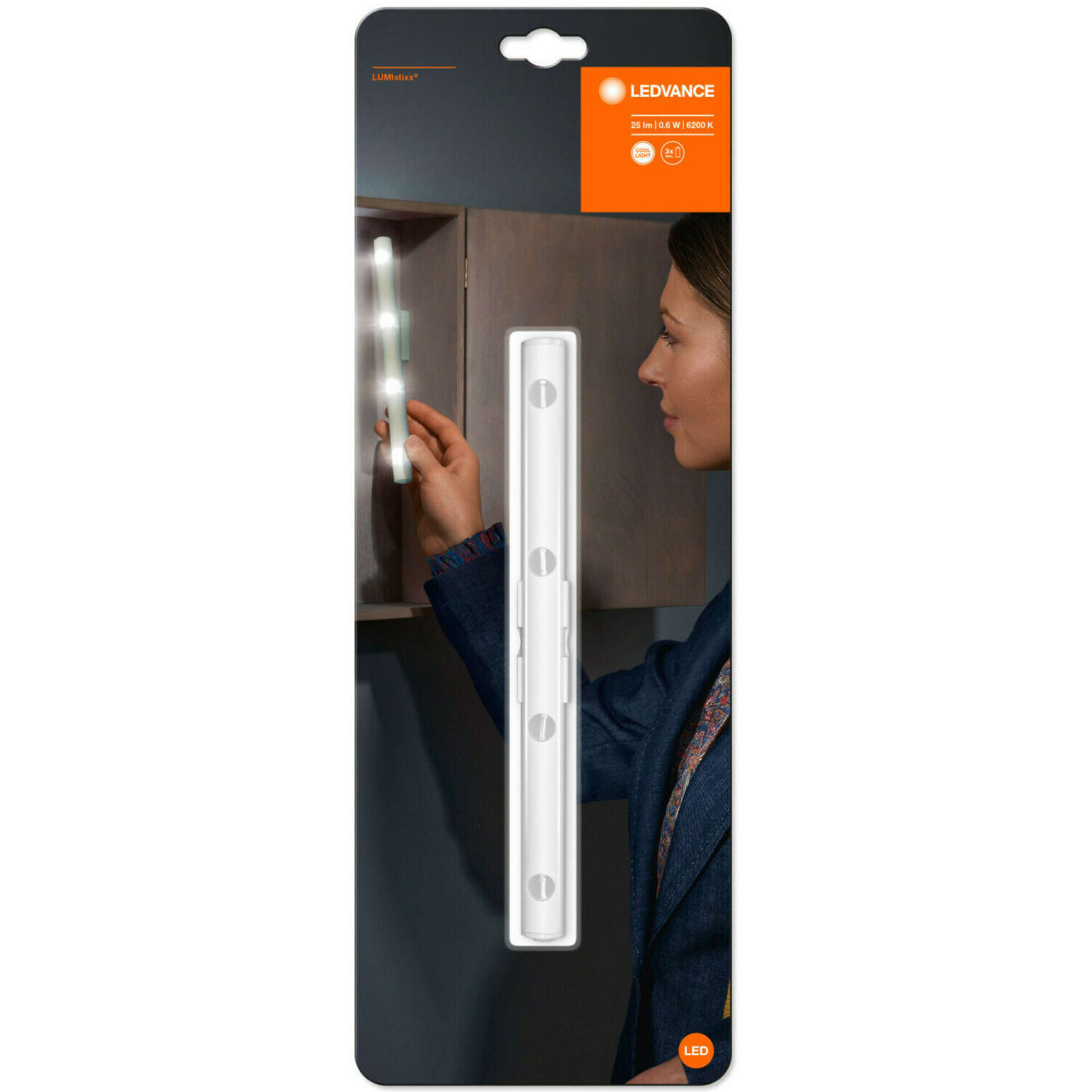 Luz Armário Lumistixx Branca