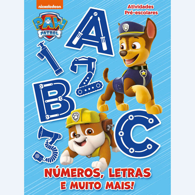 Patrulha Pata - Números, Letras e Muito Mais! de Vários Autores