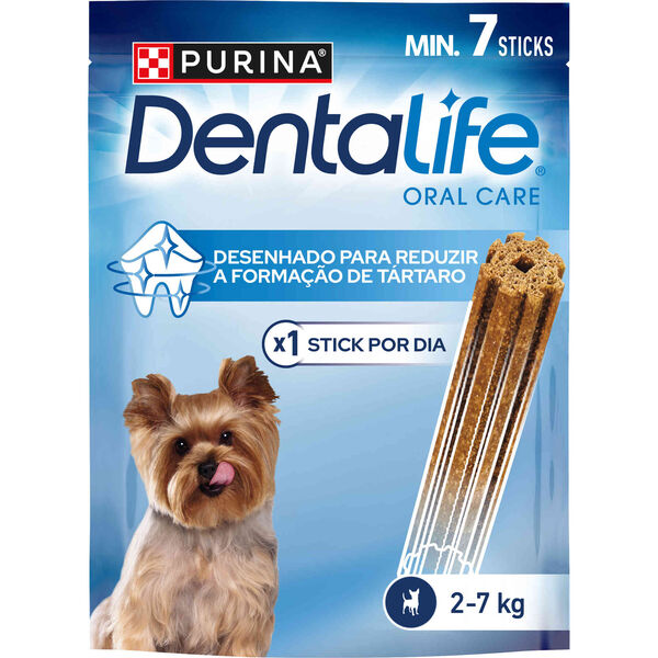 Snack para Cão Adulto Mini Higiene Oral Diária Purina Dentalife
