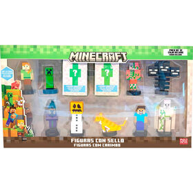 Minecraft - Pack 12 Figuras (v&aacute;rios modelos)