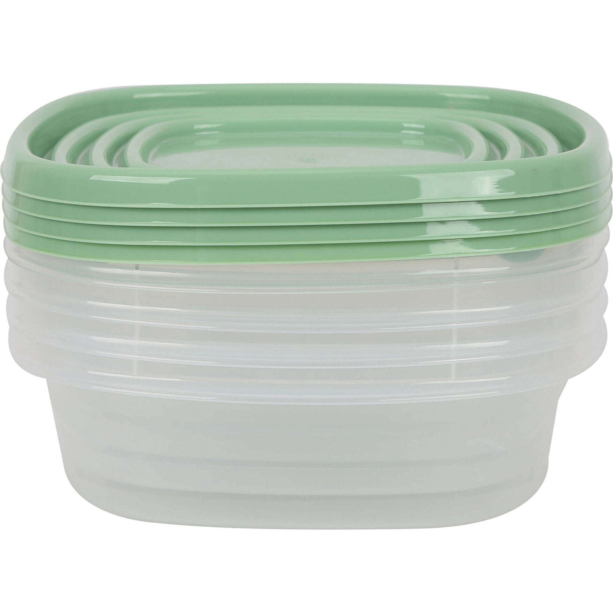 Conjunto 4 Caixas Herm&eacute;ticas 0,67L Bazar&atilde;o