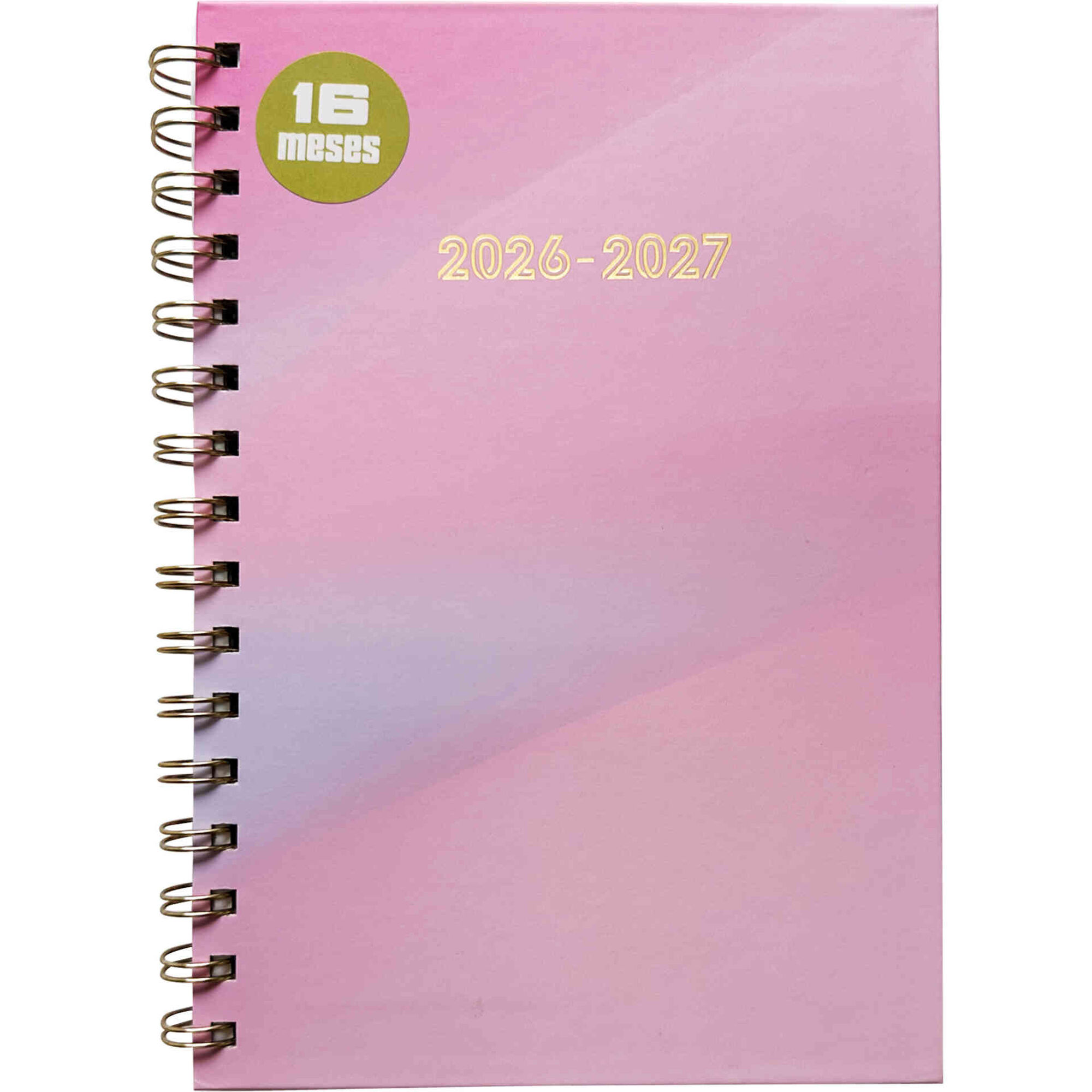 Agenda A5 2026/27 Espiral 16 Meses Note!