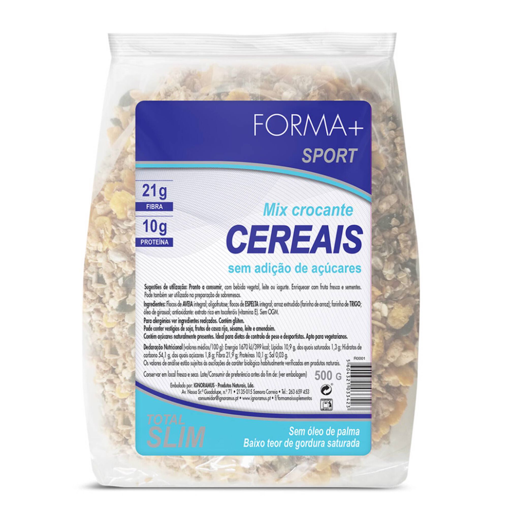 Cereais Crocantes sem Açúcar Cereais Crocantes sem Açúcar