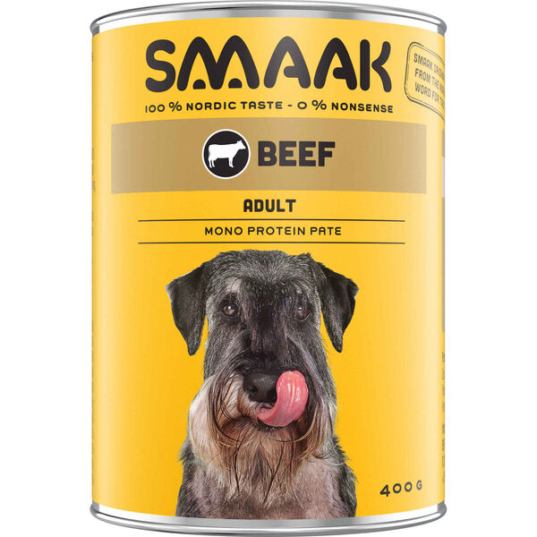 Comida Húmida para Cão Vaca Lata Smaak