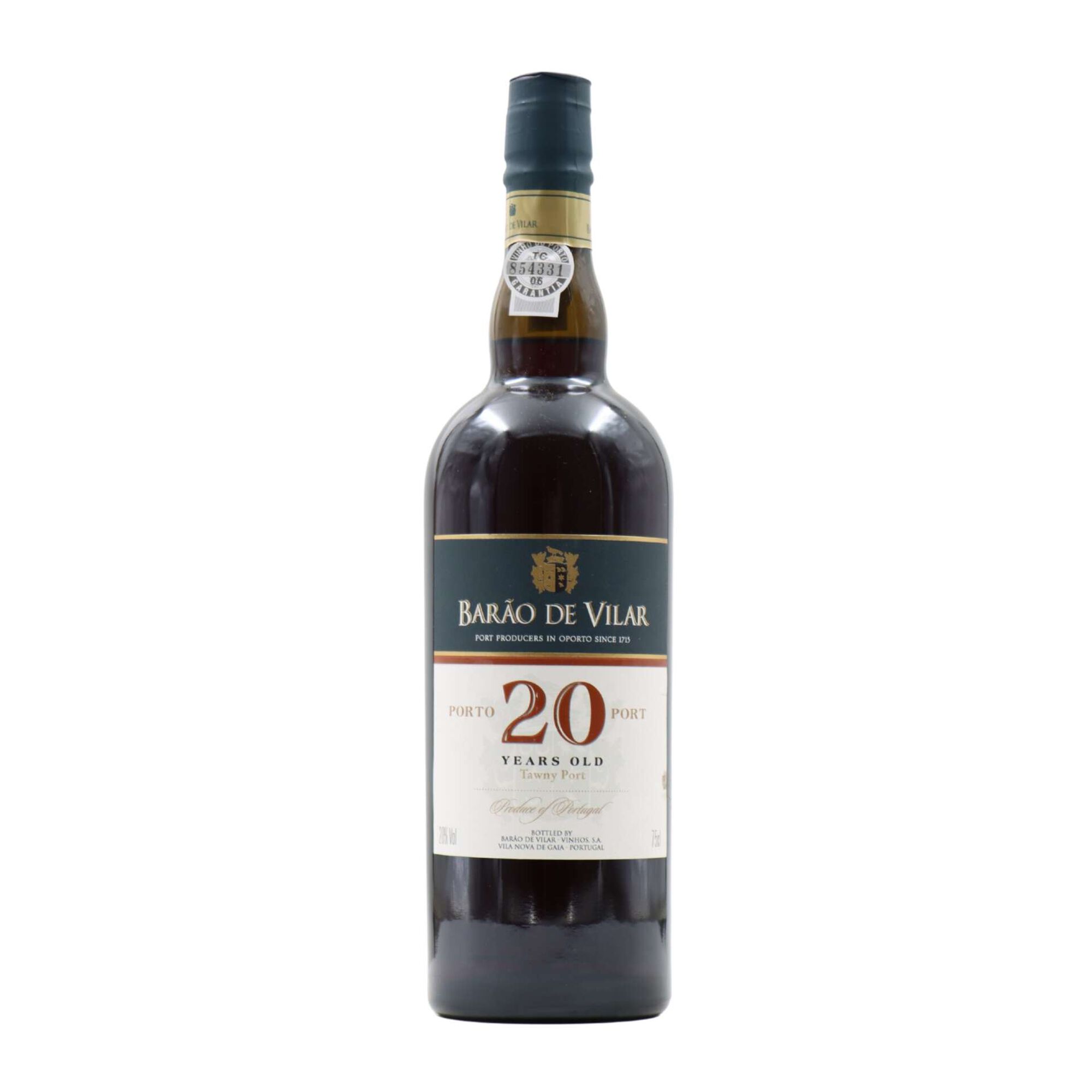 Bar&atilde;o de Vilar 20 Anos Vinho do Porto Tawny