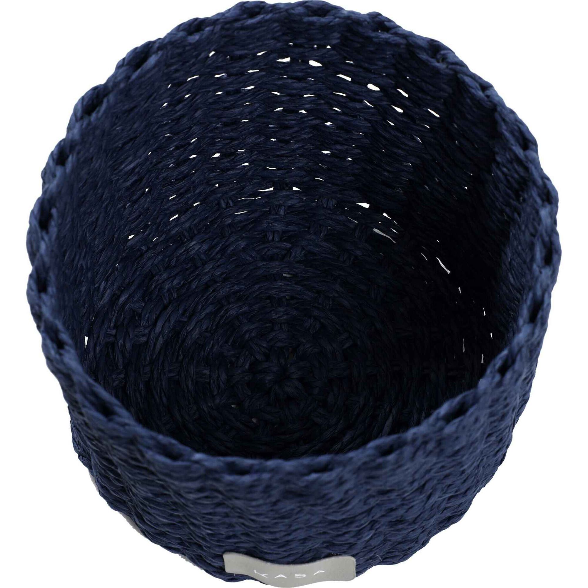 Cesto WC Redondo Azul