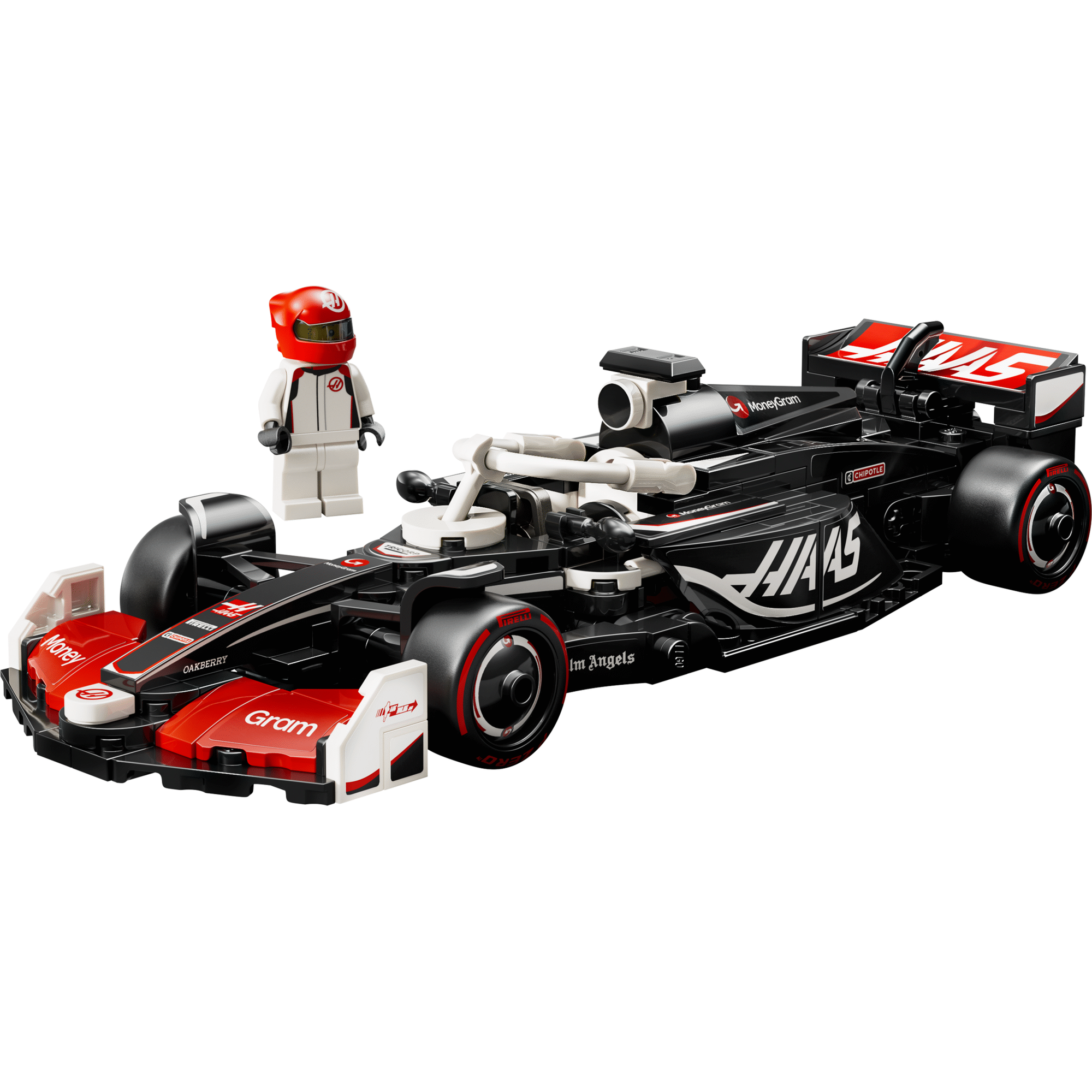 LEGO Speed Champions - Carro de Corrida MoneyGram Haas F1 Team VF-24 - 77250