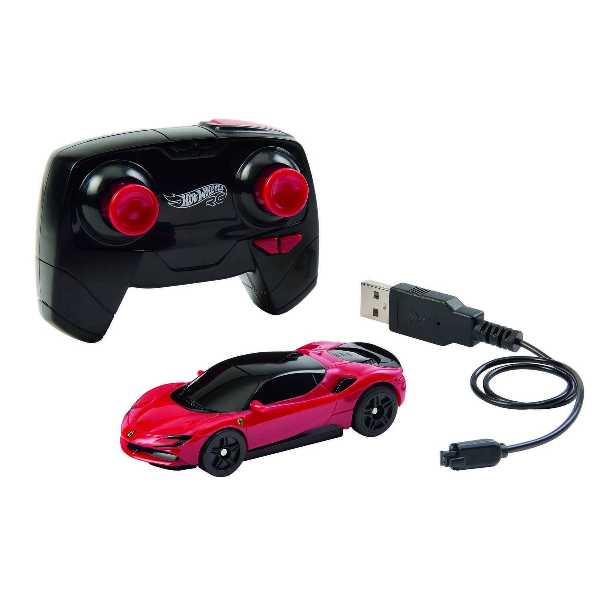 Hot Wheels - Carro Telecomandado Ferrari 1:64