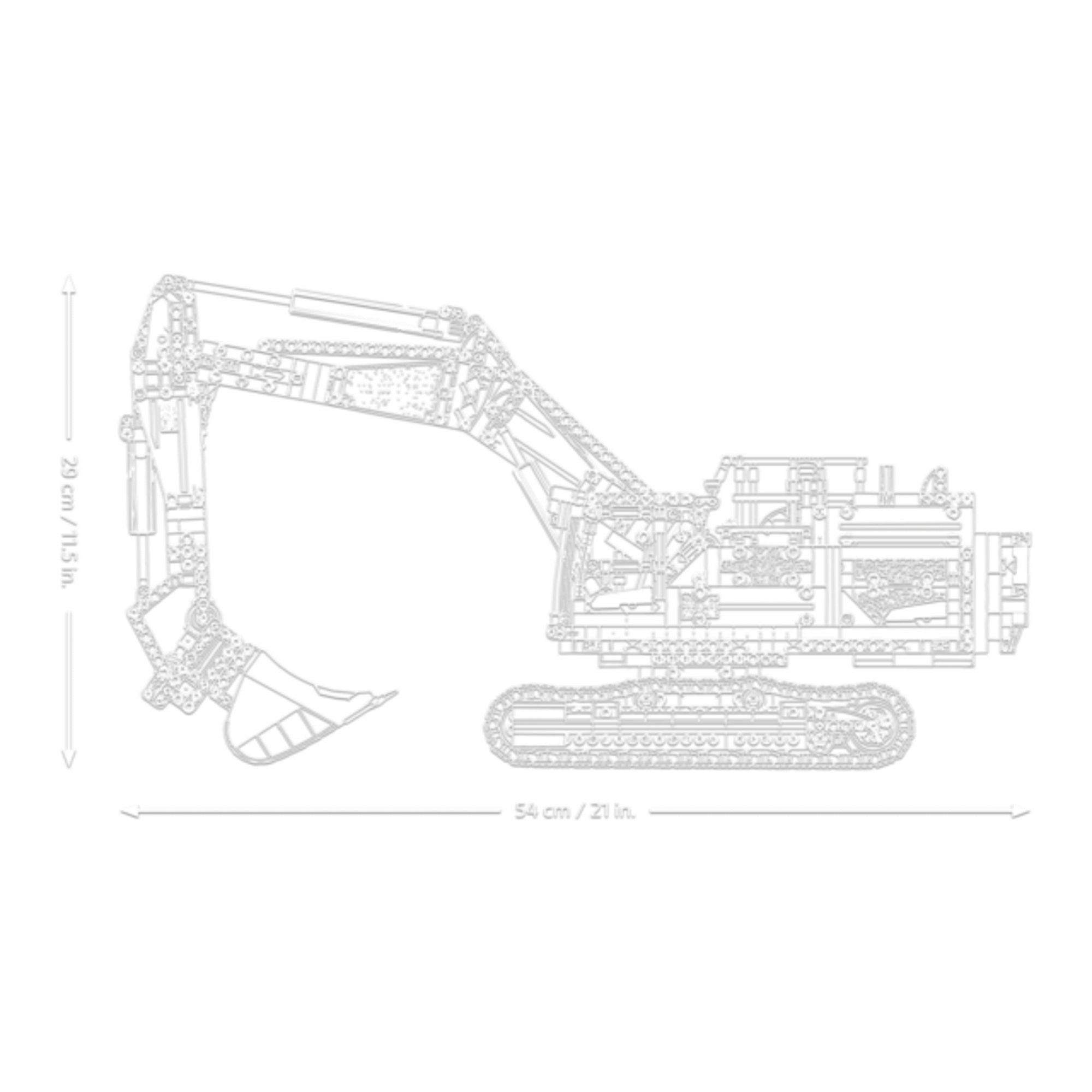 LEGO Technic - Escavadora Volvo Ec500 Hybrid - 42215