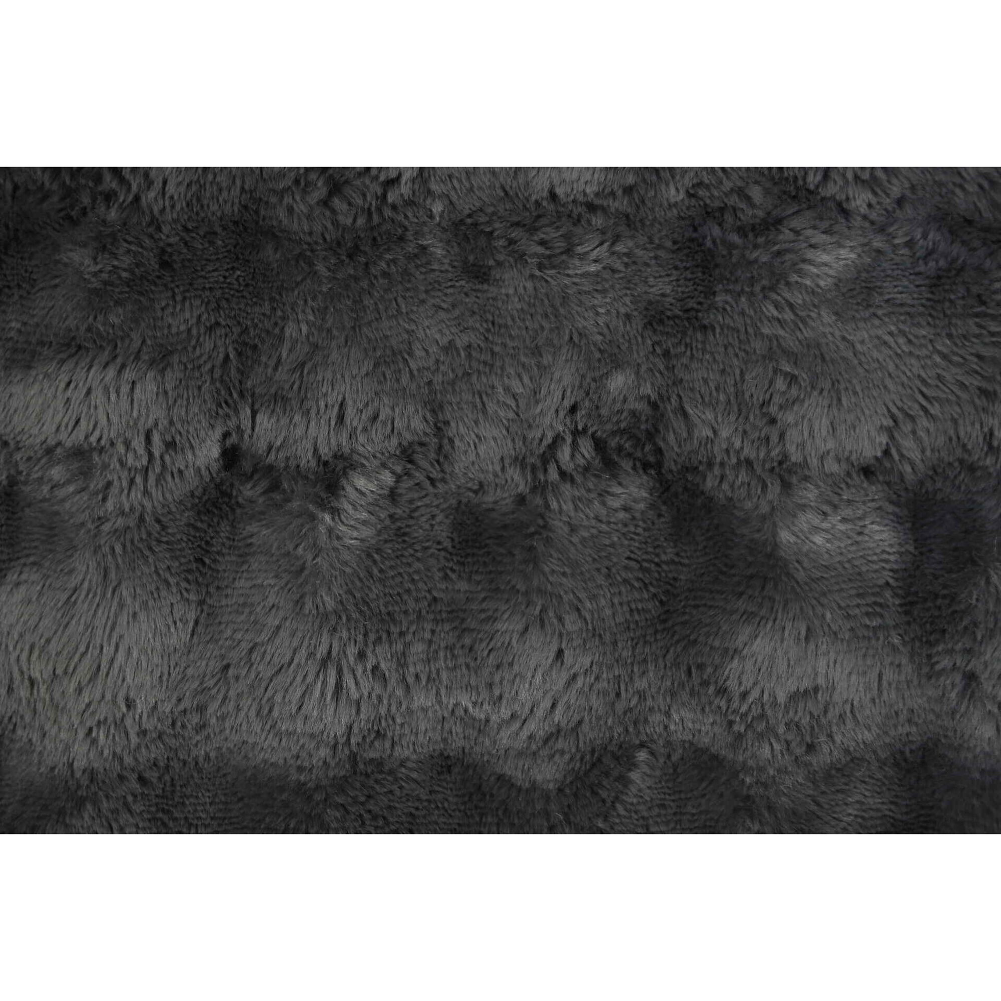 Manta Pele de Coelho 130x160cm Cinza