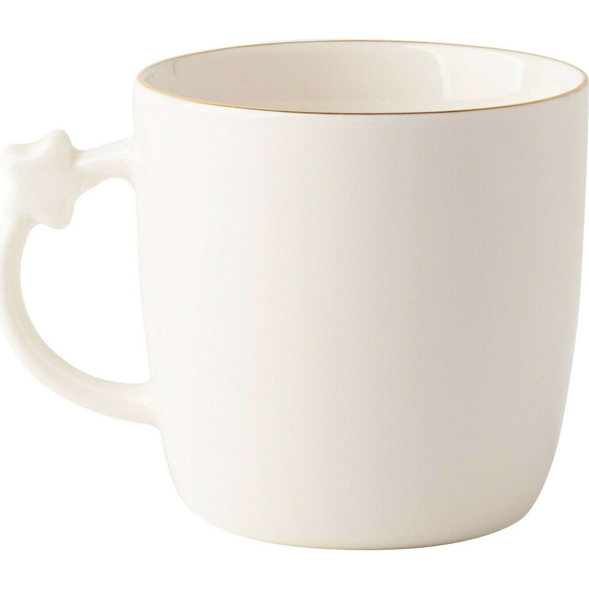 Caneca com Estrela Dourada 360ml Árvore Picotada