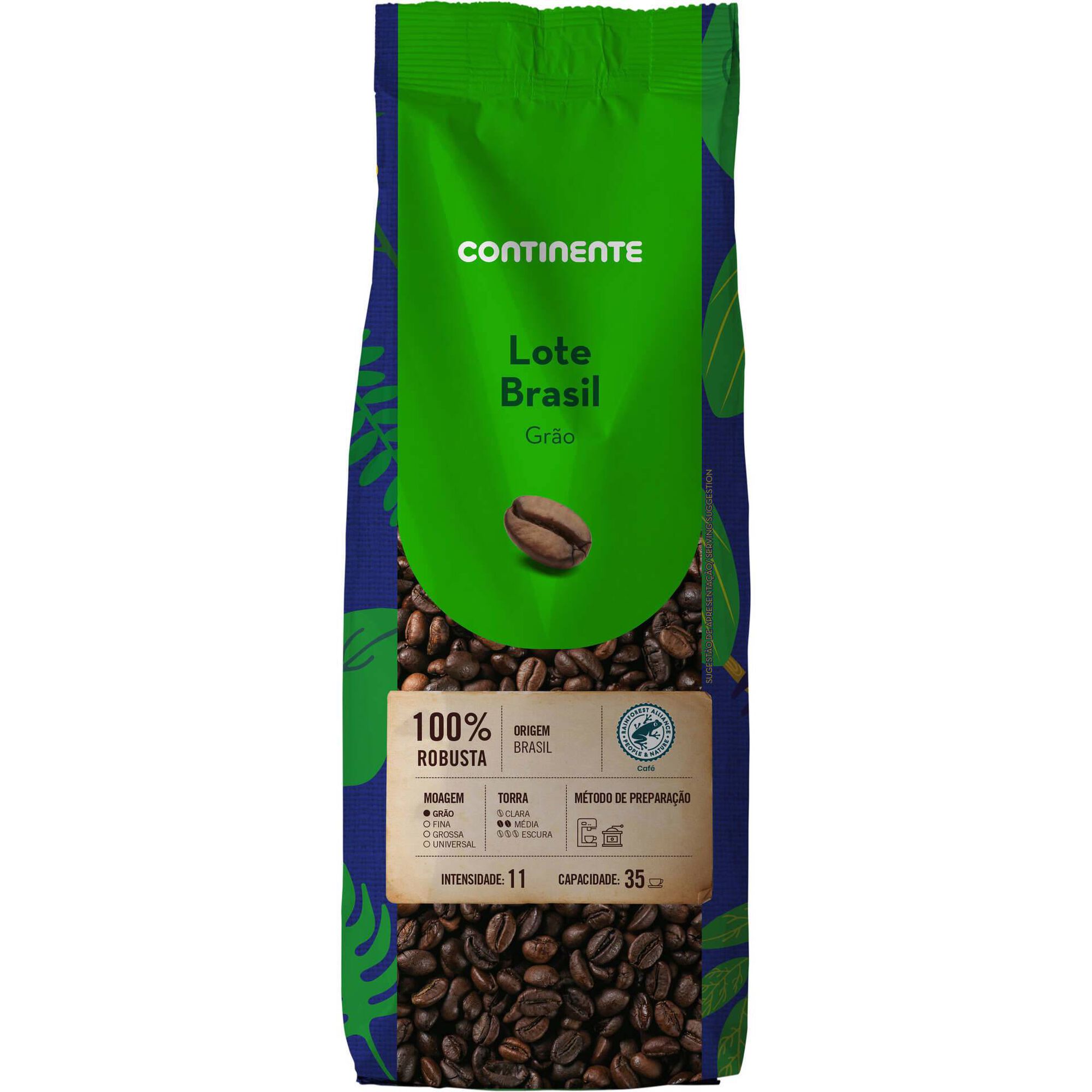 Café em Grão Torrado Brasil Int 11