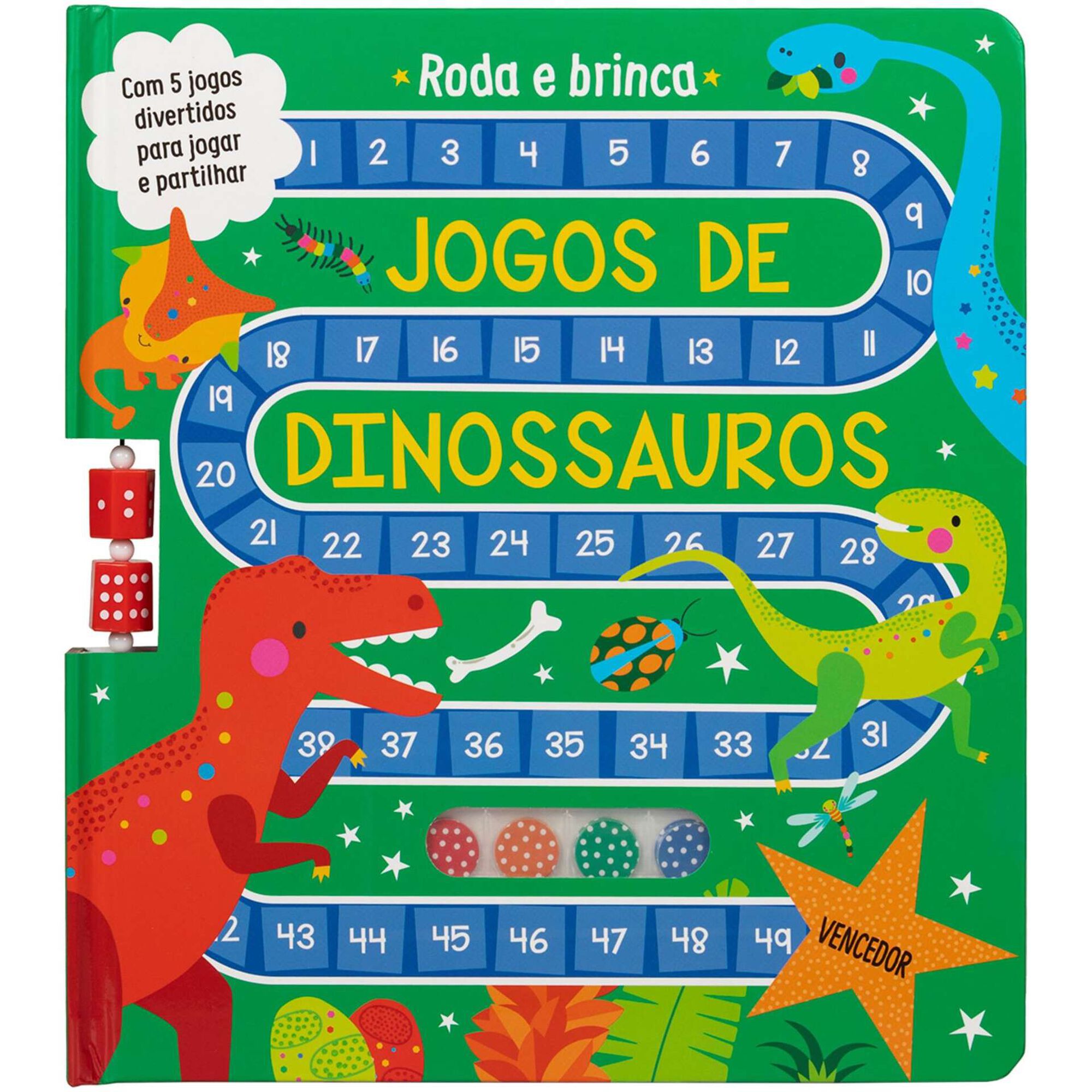 Roda e Brinca - Jogos de Dinossauros Roda e Brinca - Jogos de Dinossauros