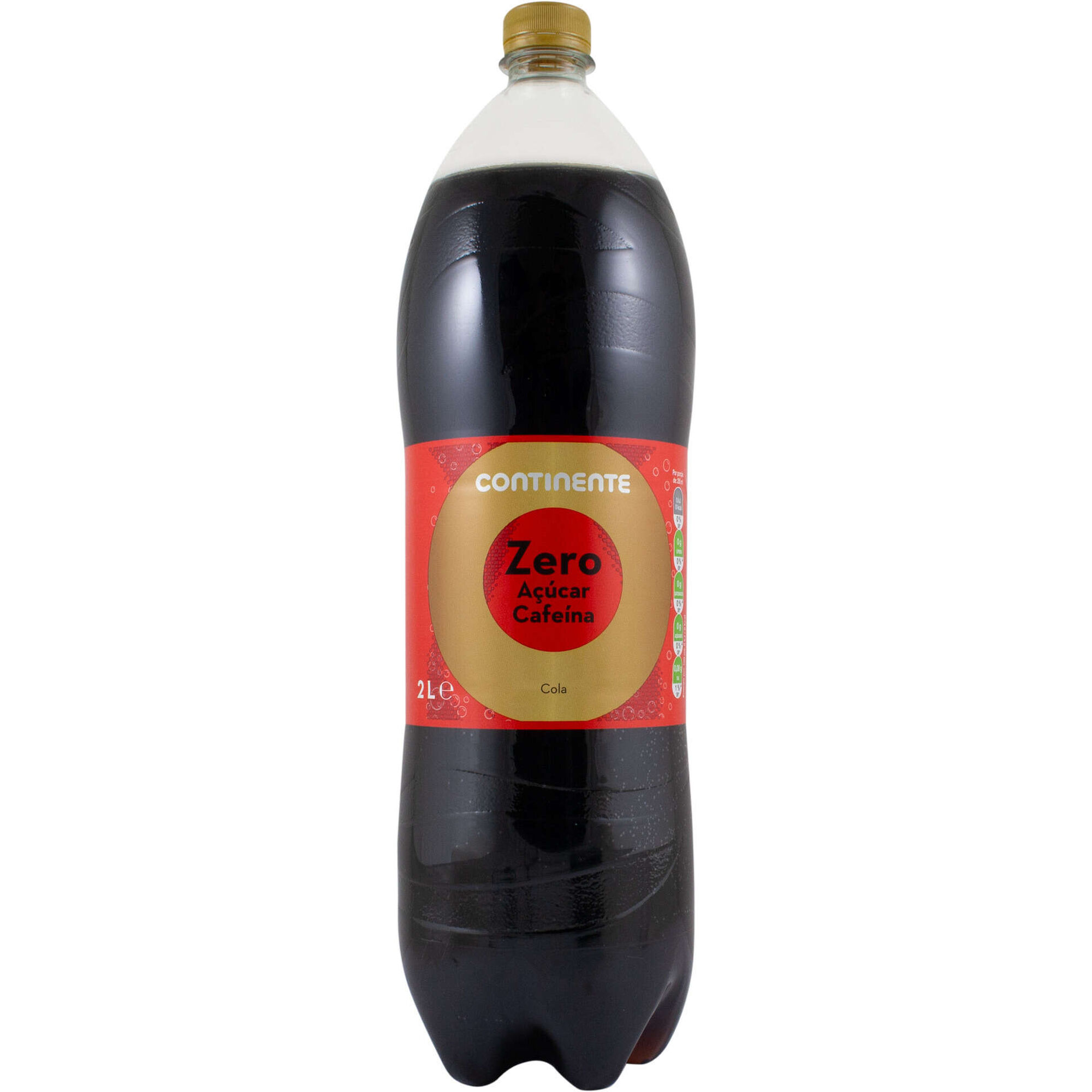 Refrigerante com Gás Cola sem Açúcar sem Cafeína