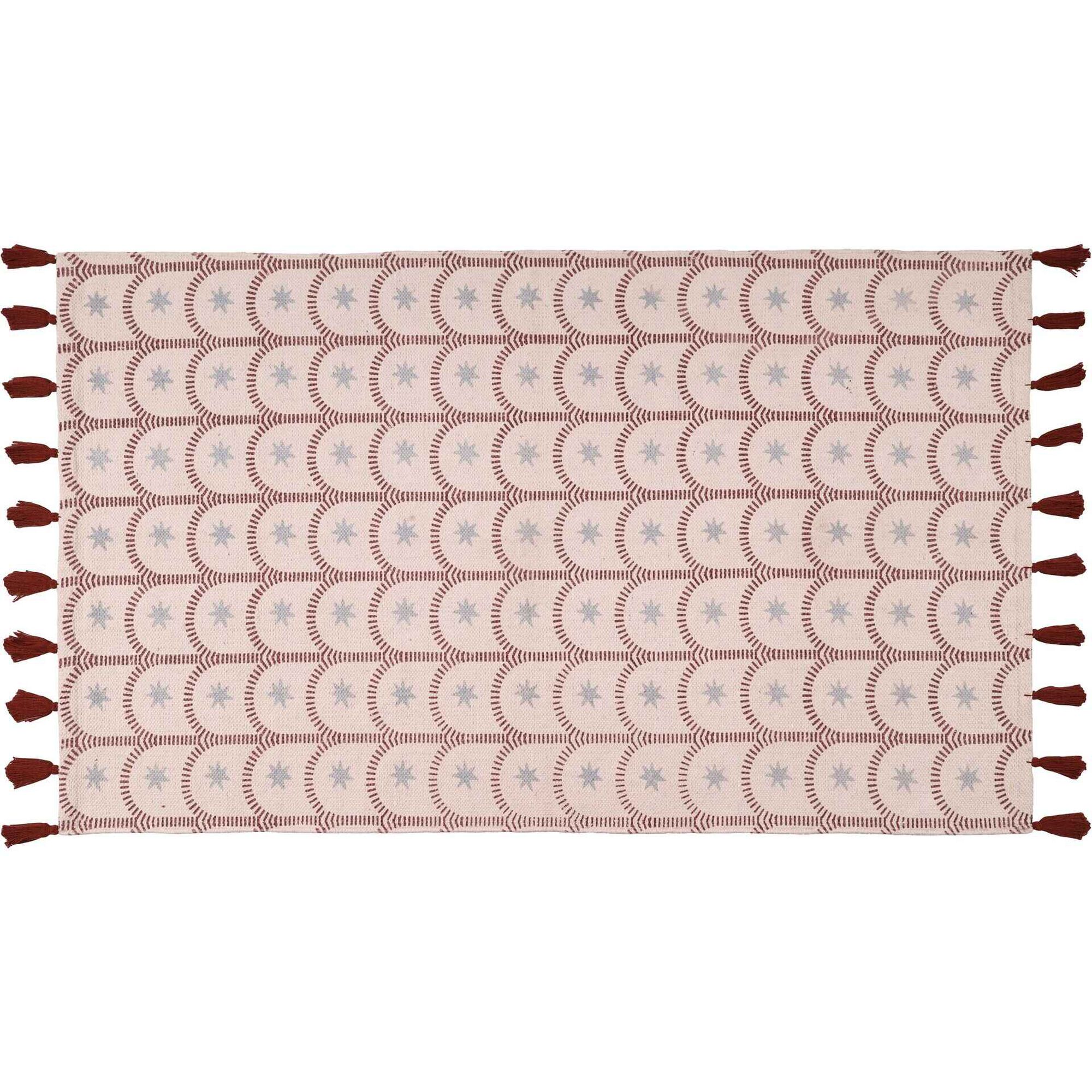Tapete Semicirculos 60x90cm Cru