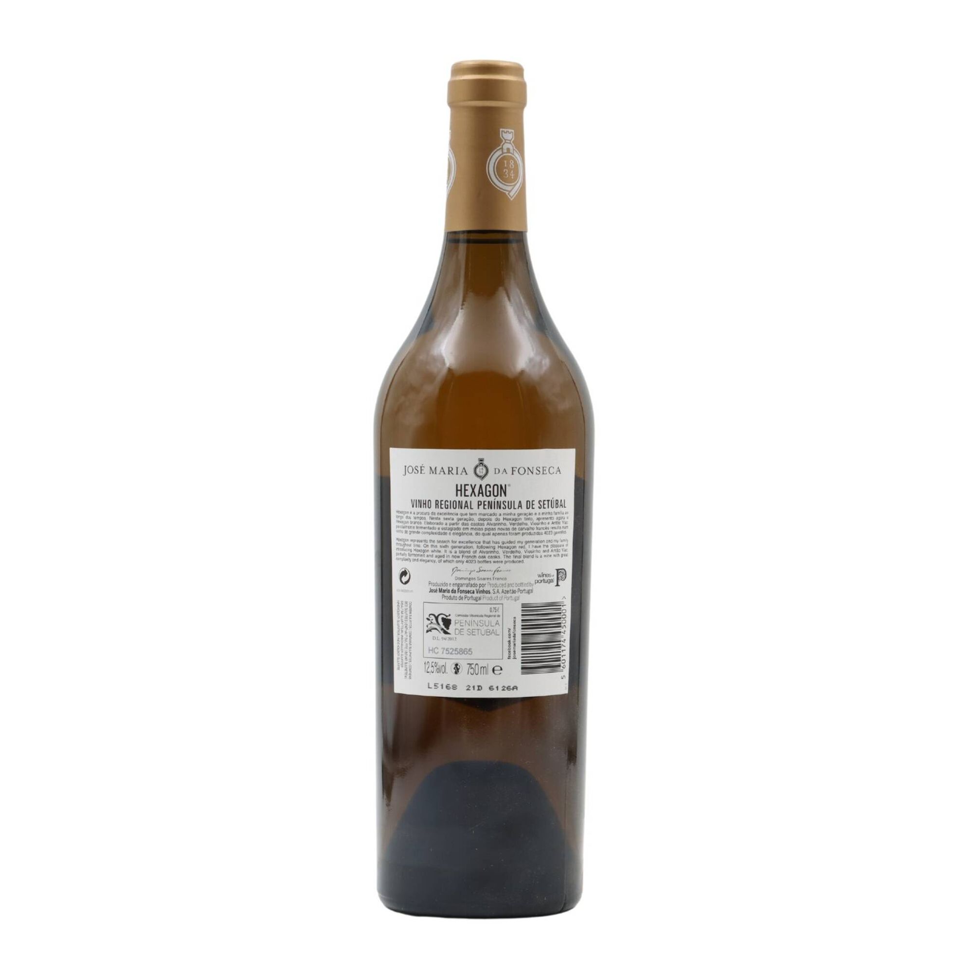 Hexagon Pen&iacute;nsula de Set&uacute;bal Vinho Branco
