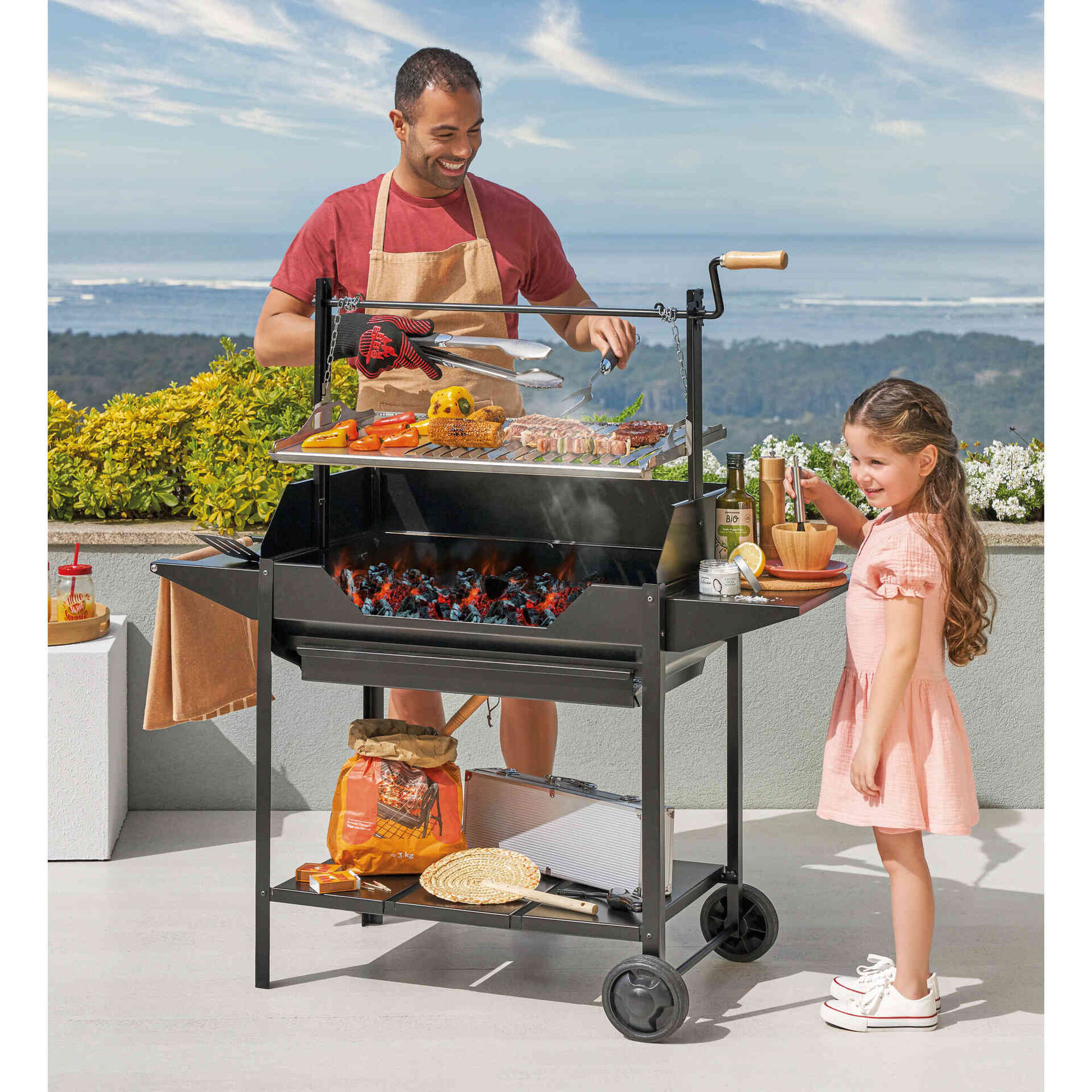 Pin&ccedil;a para Barbecue 45cm
