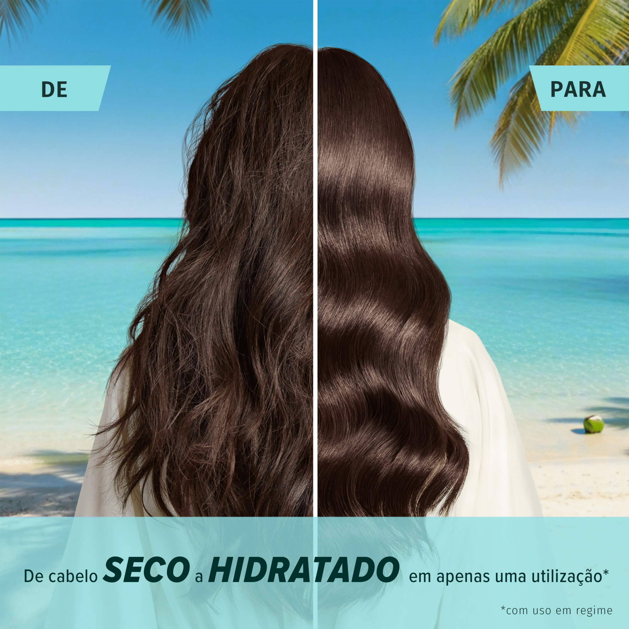Condicionador Hidrata&ccedil;&atilde;o Leve Fiji Coco Herbal Essences