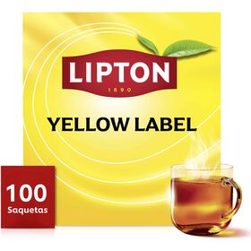 Ch&aacute; Preto Yellow Label Saquetas Lipton