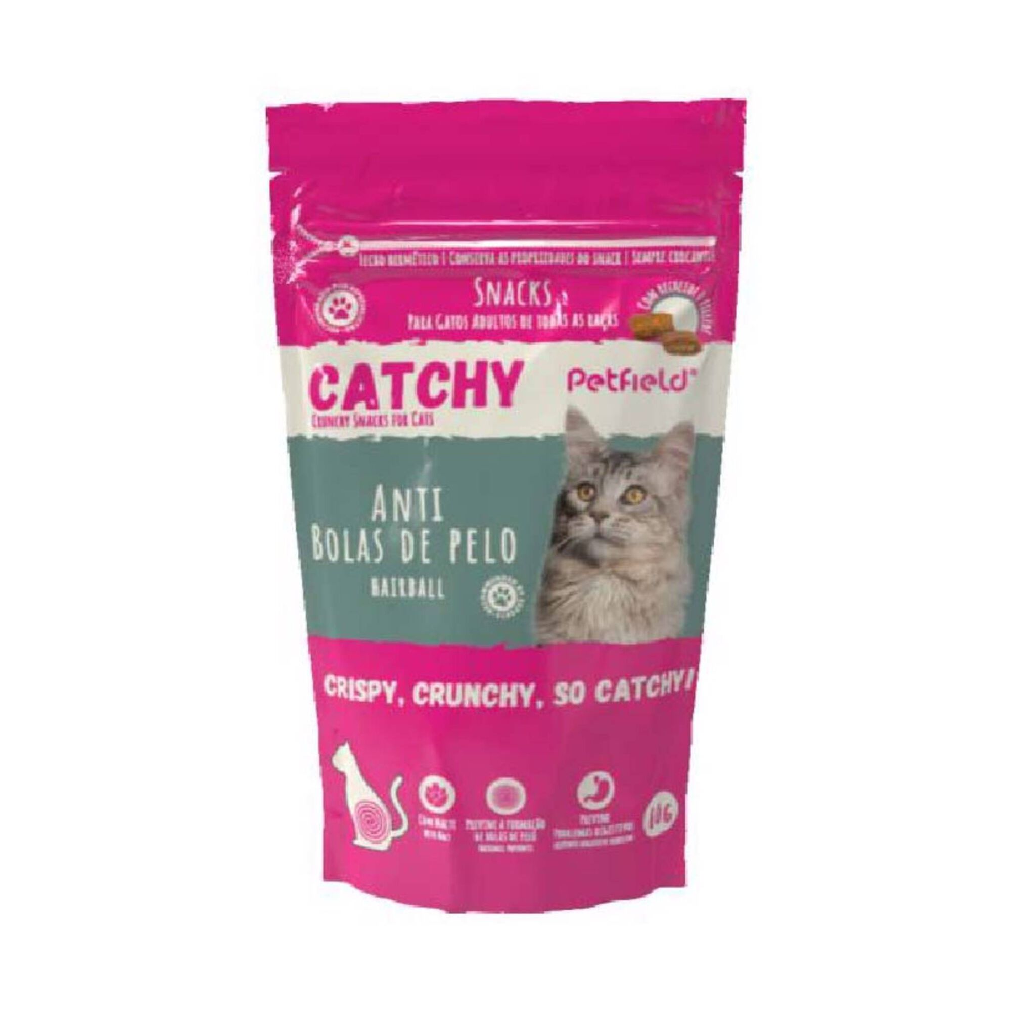 Snack para Gato Catchy Hairball Petfield