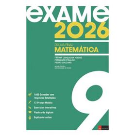 Exame 2026 - Prova Final Matemática 9.º Ano