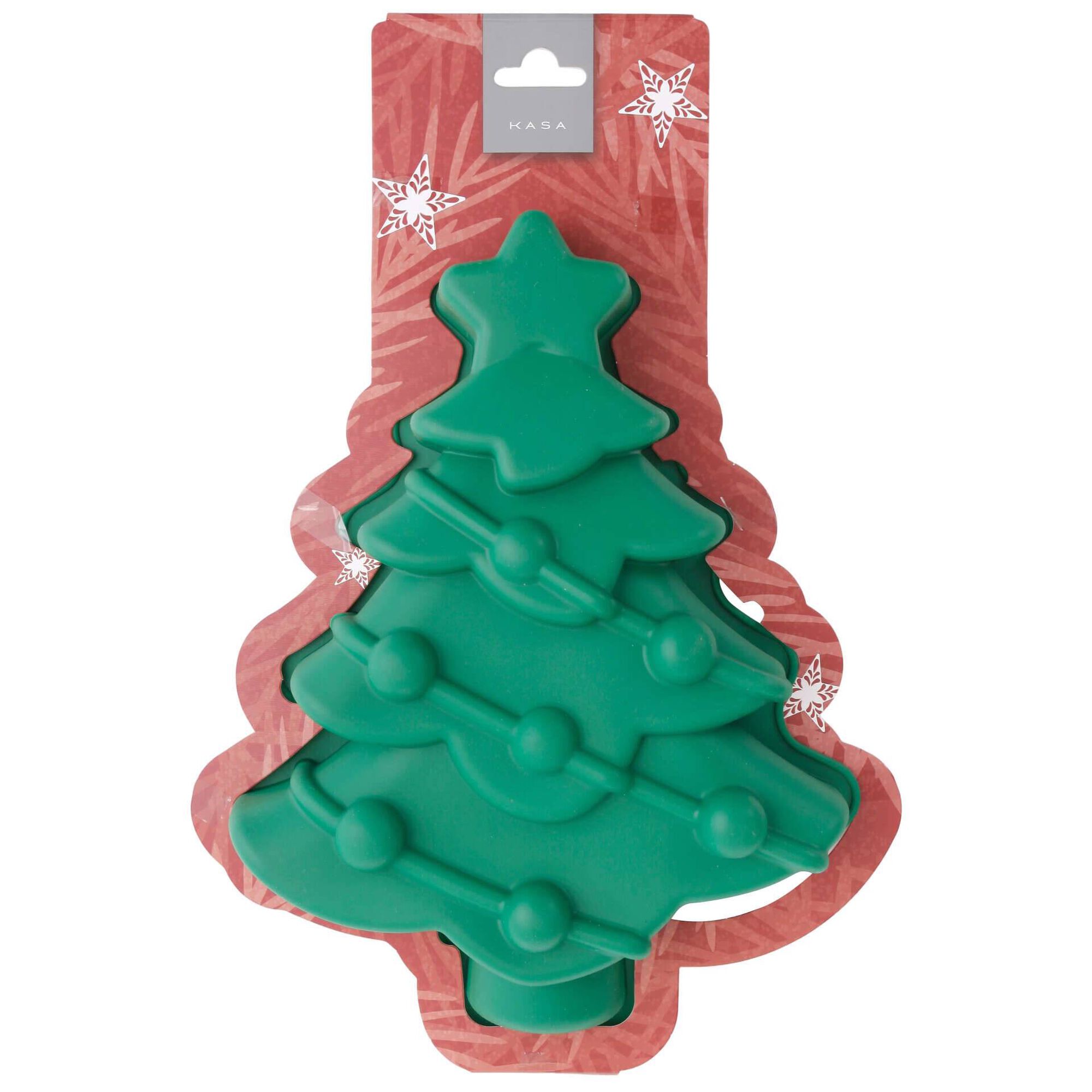 Forma de Bolo Silicone Christmas Tree Kasa