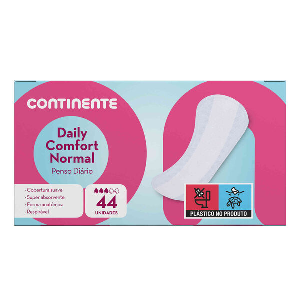 Pensos Diários Comfort Normal Continente