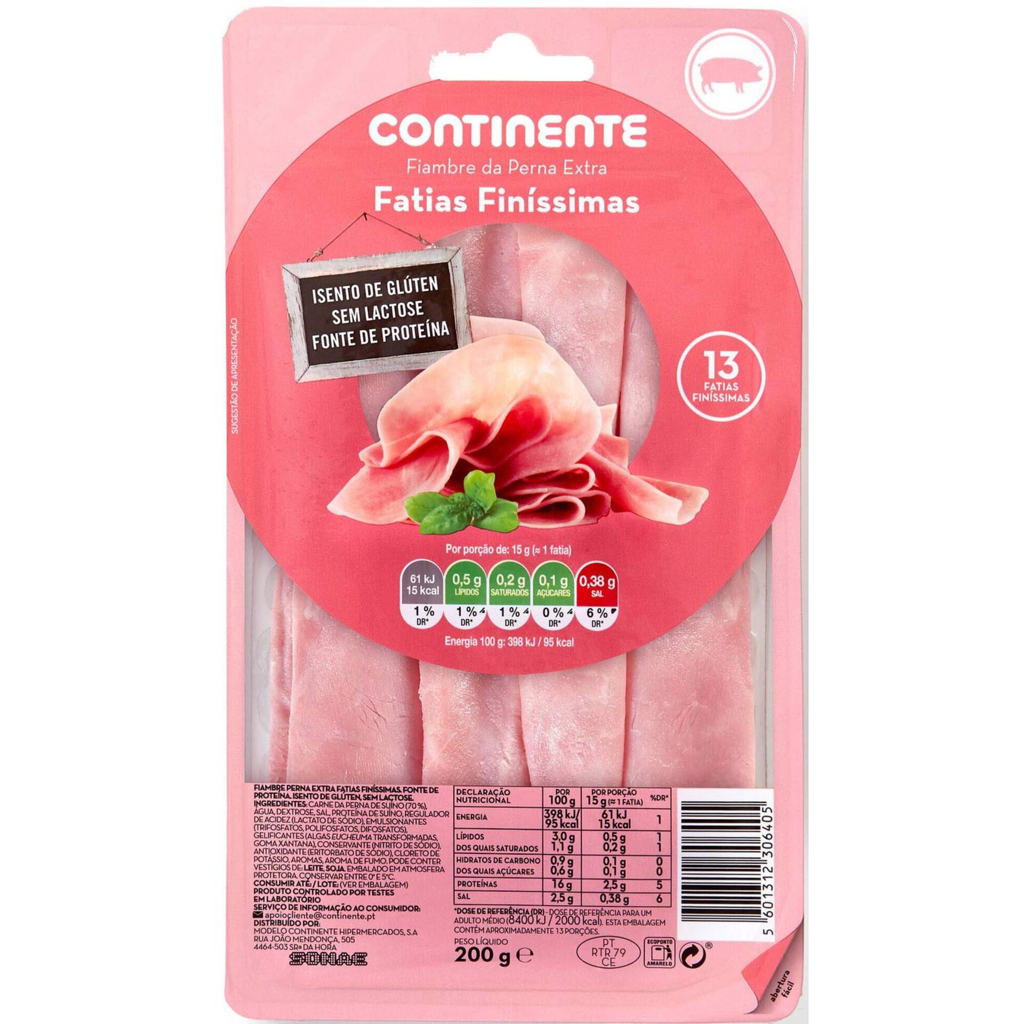 Fiambre da Perna Extra Fatias Finíssimas