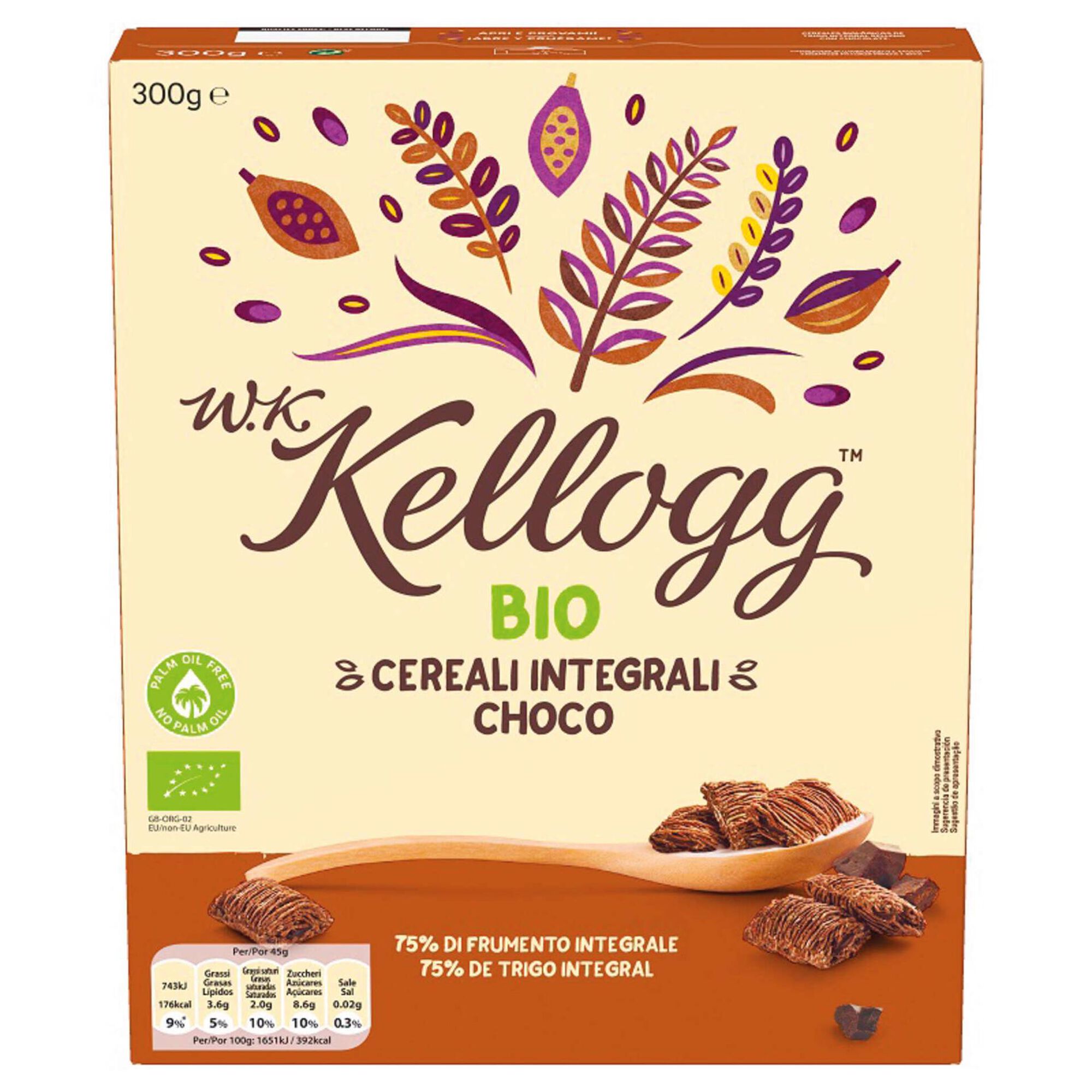 Cereais Integrais Recheio Chocolate Biológicos Cereais Integrais Recheio Chocolate Biológicos