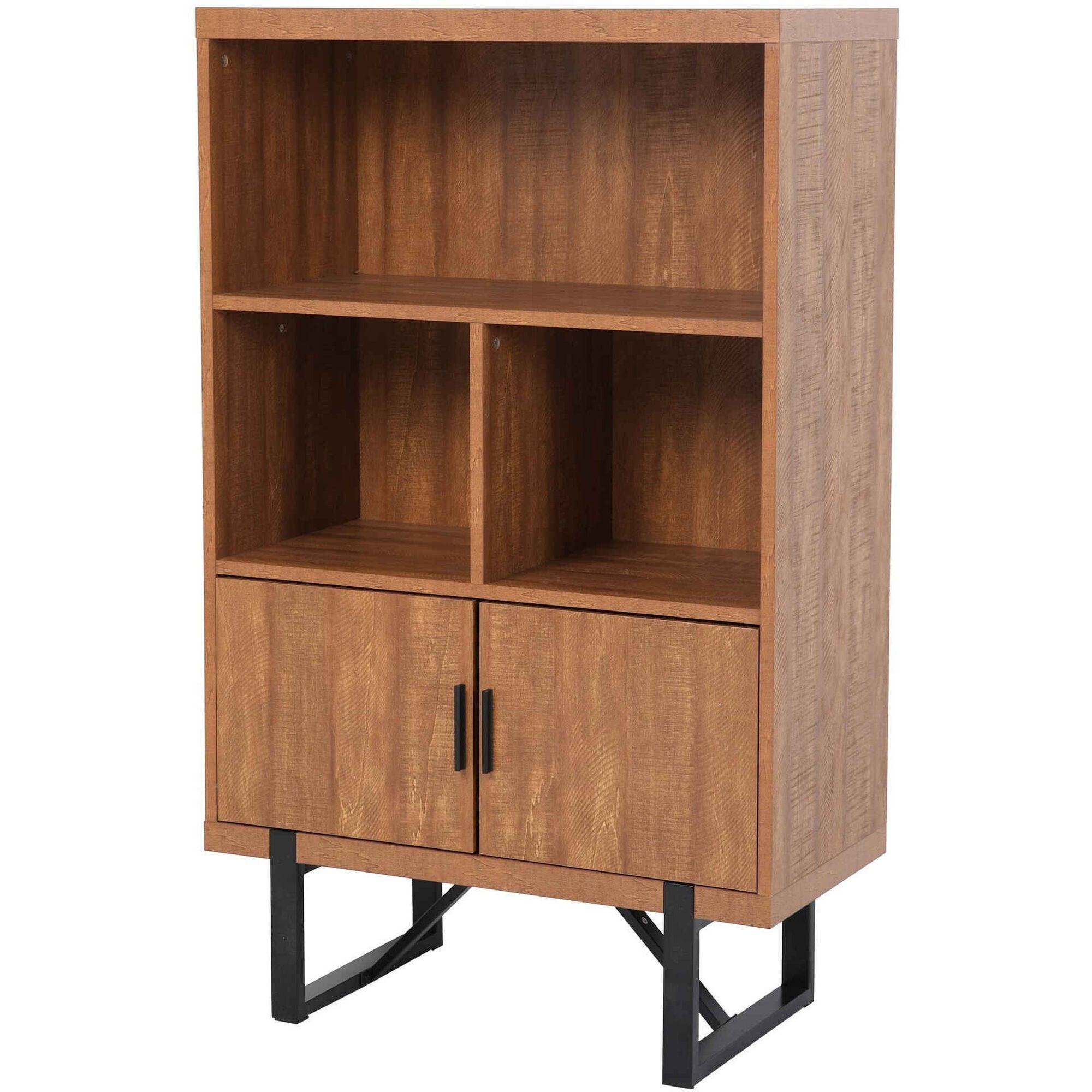 Estante 2 Prateleiras/Portas Nordic  40x80x30 cm