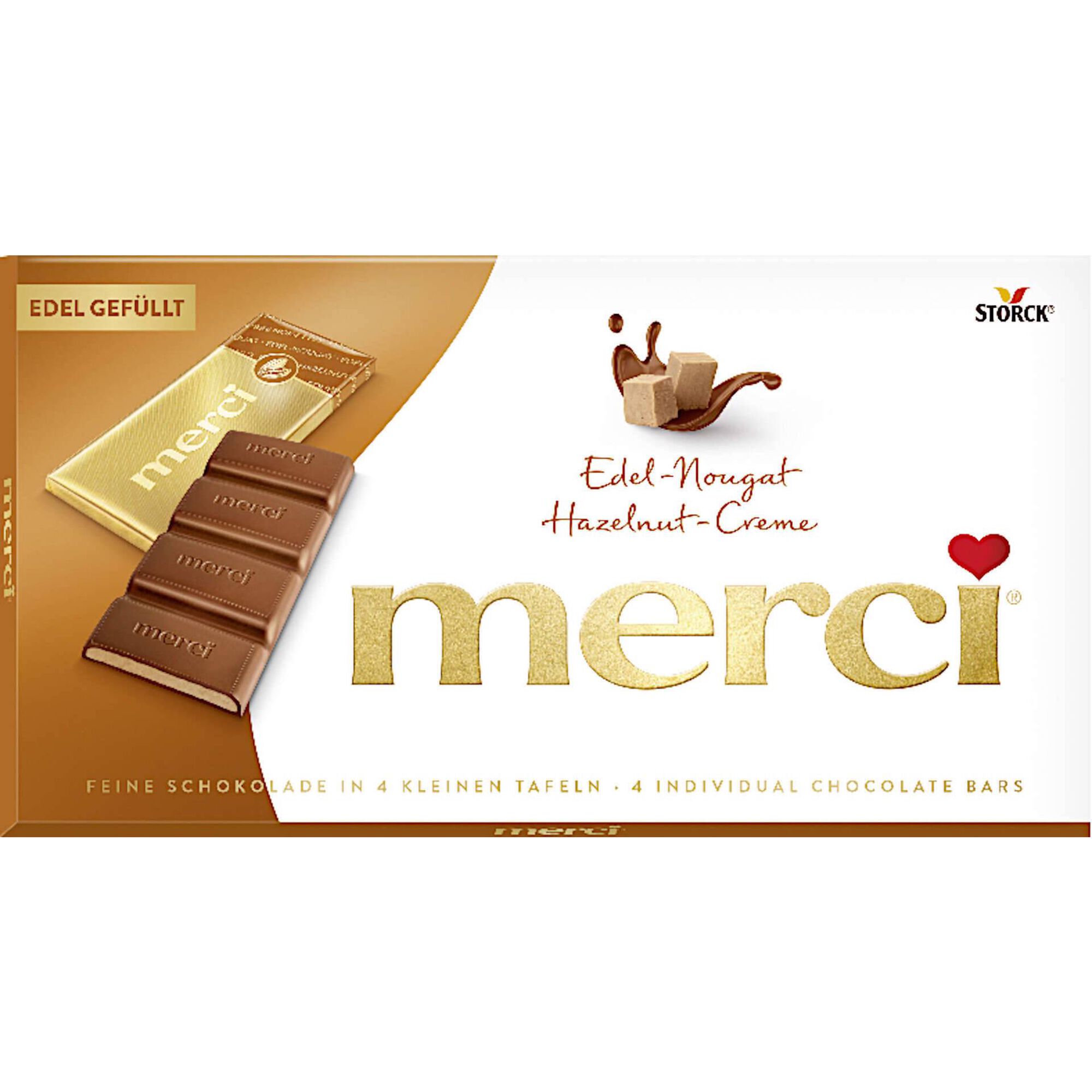 Tablete de Chocolate Nougat