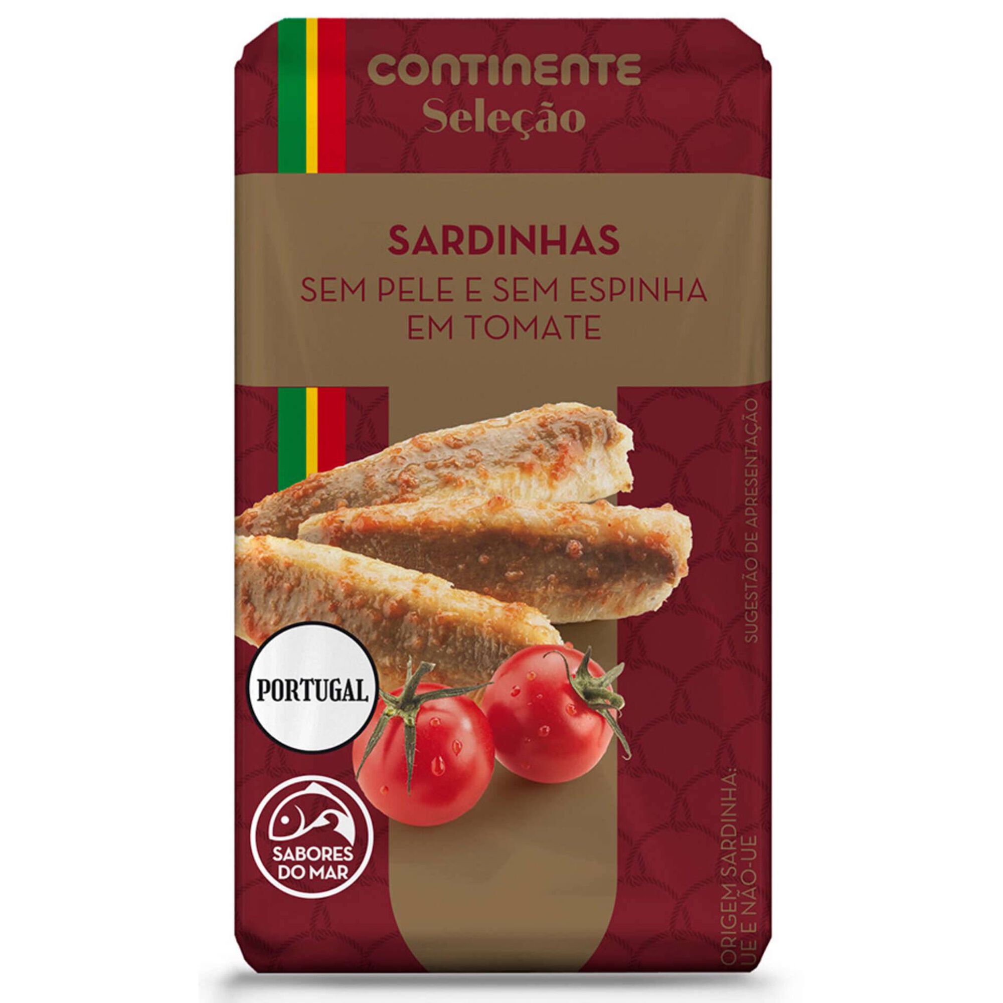 Sardinha sem Pele e sem Espinha em Tomate