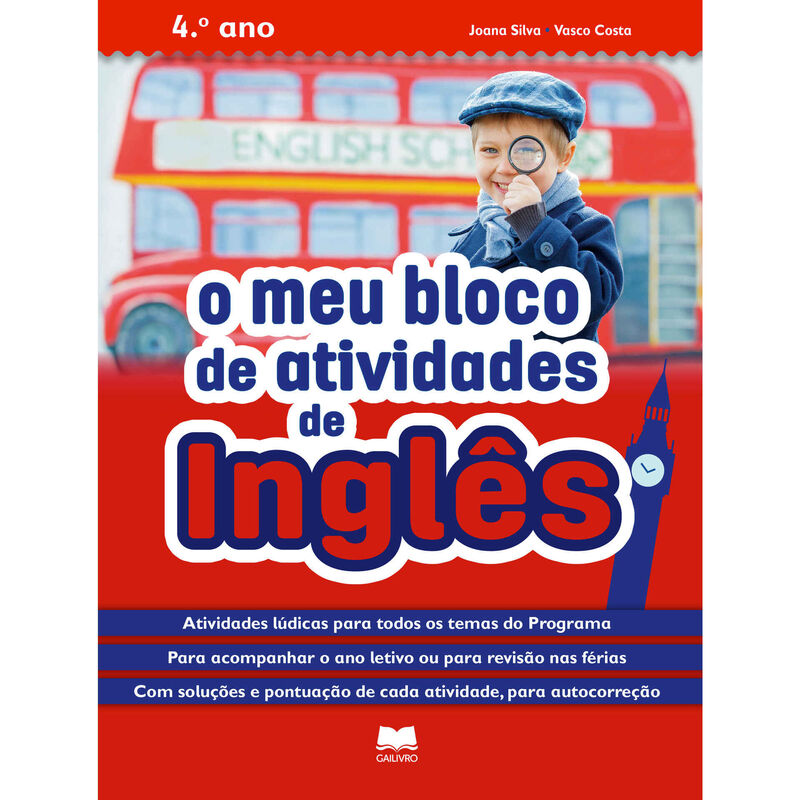 O Meu Bloco de Atividades de Inglês - 4.º Ano de Gailivro