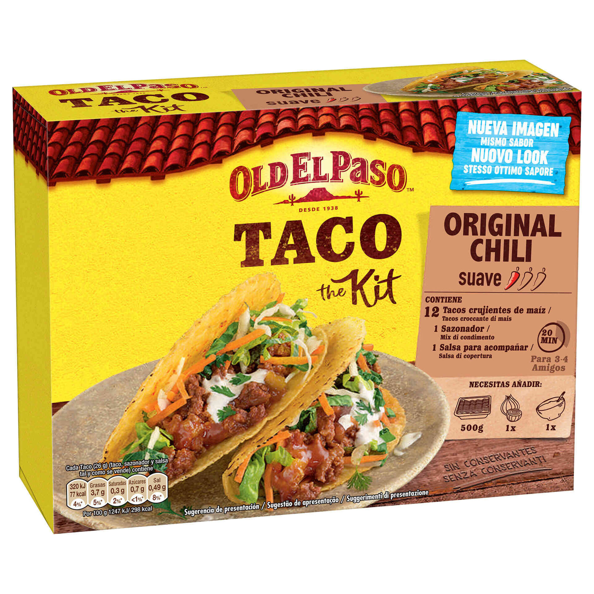 Kit para Tacos Old El Paso emb. 273 gr Continente Online