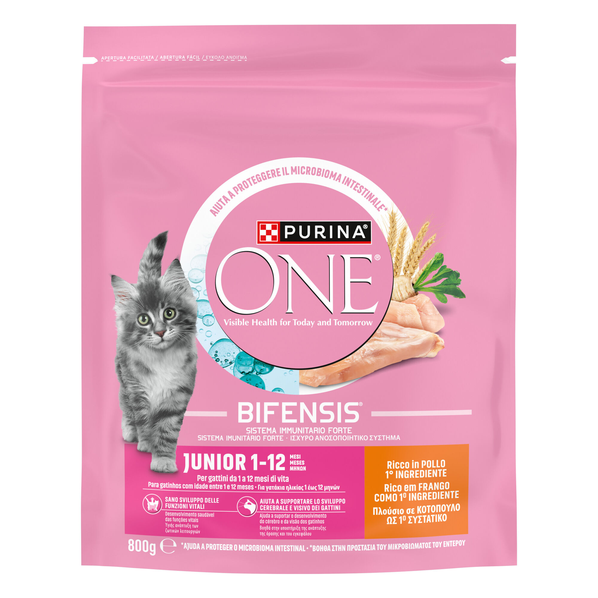 Ra&ccedil;&atilde;o para Gato J&uacute;nior Frango Purina One