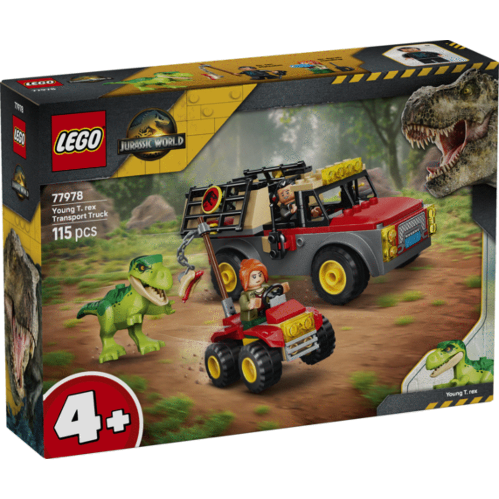 LEGO Jurassic World - Carrinha de Transporte de T. rex Jovem - 77978