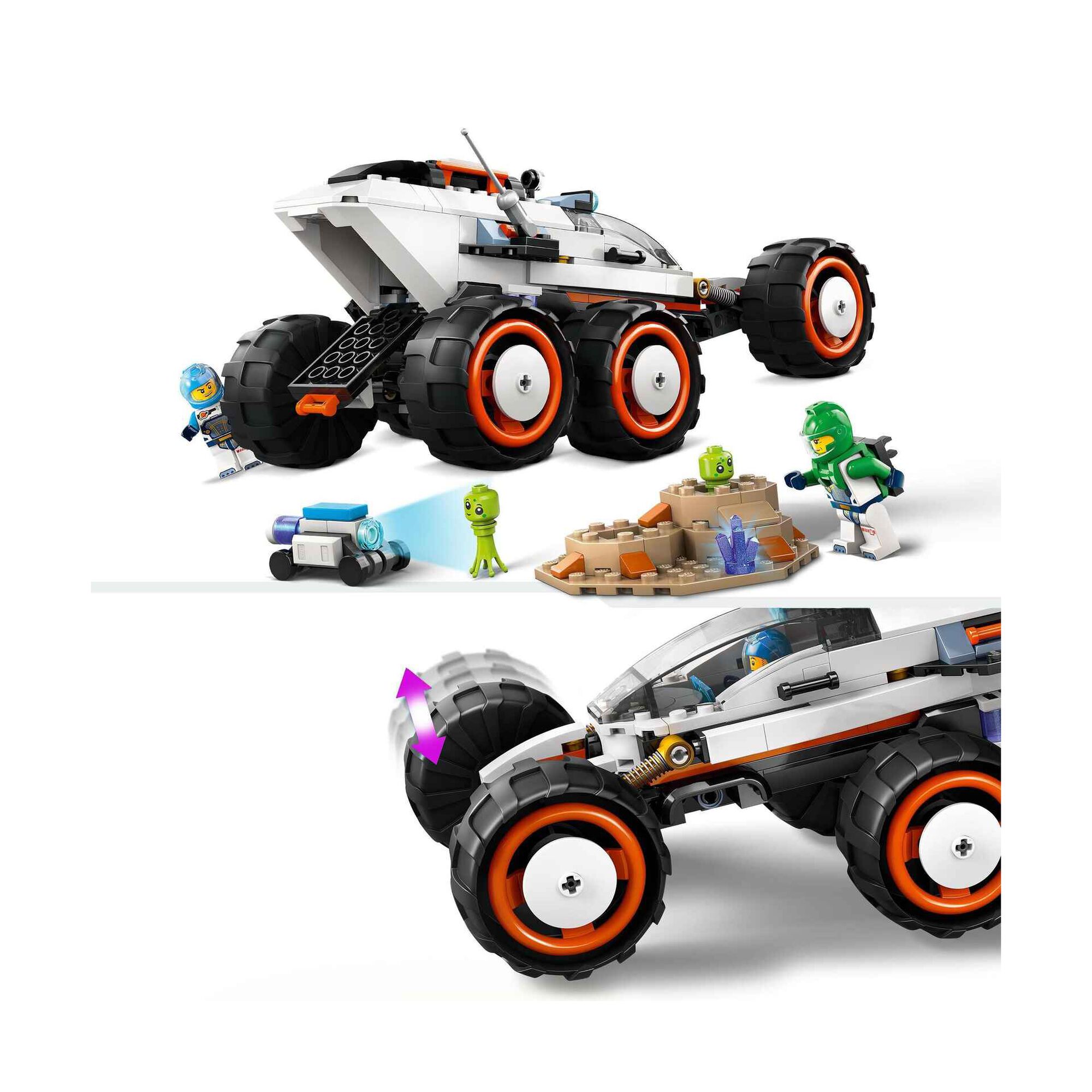 Carro de Exploração Espacial e Vida Extraterrestre - 60431