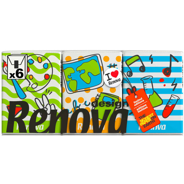 Lenços de Bolso 4 Folhas Design School Renova