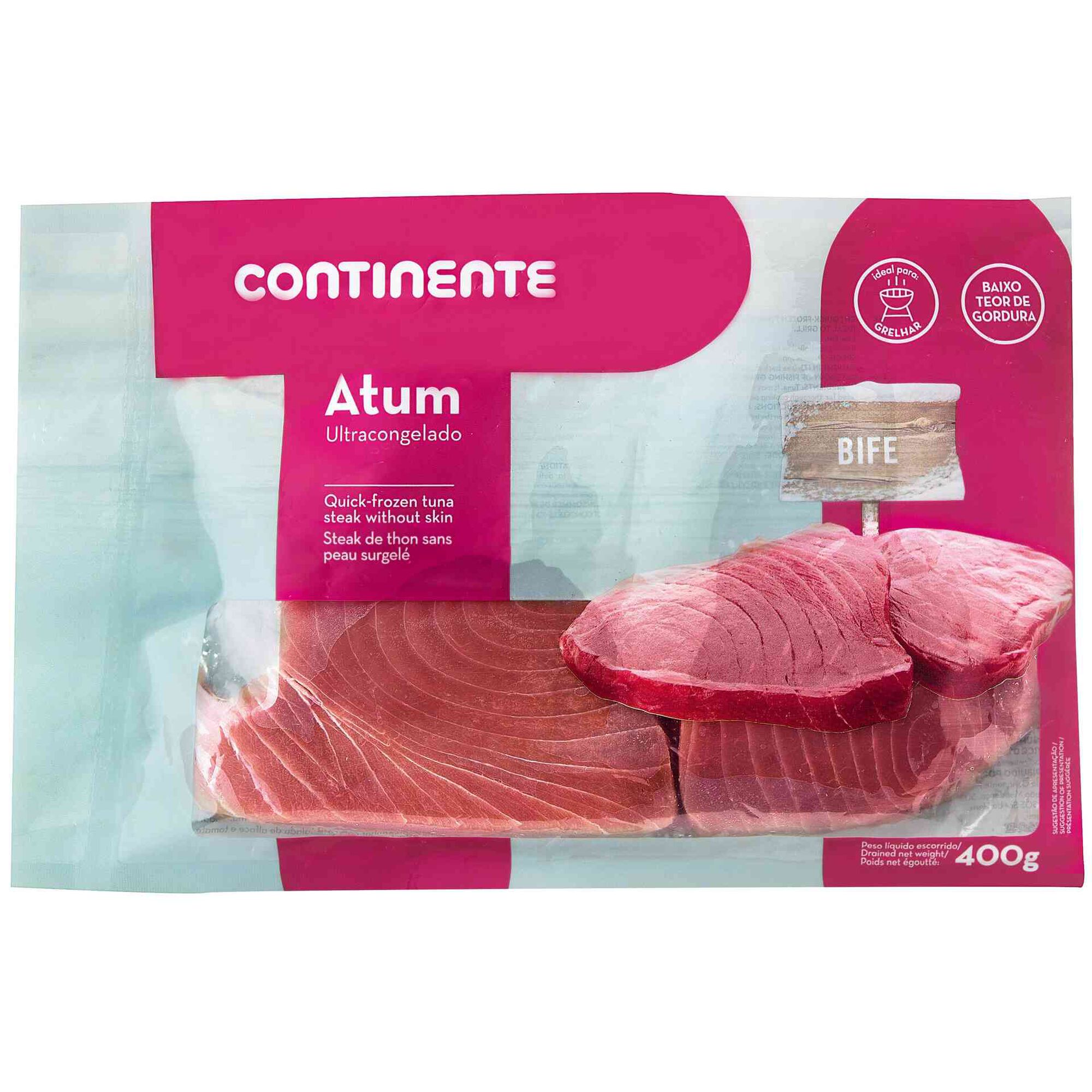 Bifes de Atum Ultracongelados
